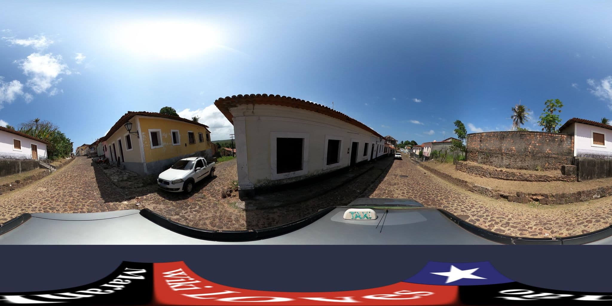 Street view near Pousada e Restaurante Tijupá, Alcântara — © MuitoAlemdasFronteiras (CC BY-SA · Mapillary)