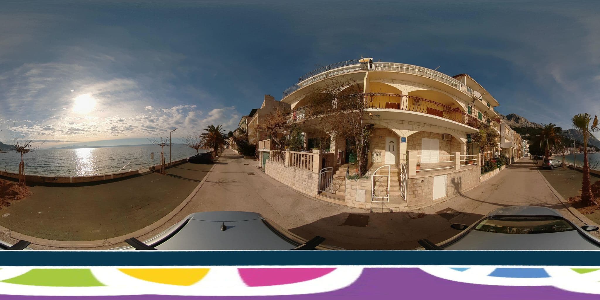 Street view near Seaside Home Apartments, Podgora — © SilvioBasic (CC BY-SA · Mapillary)