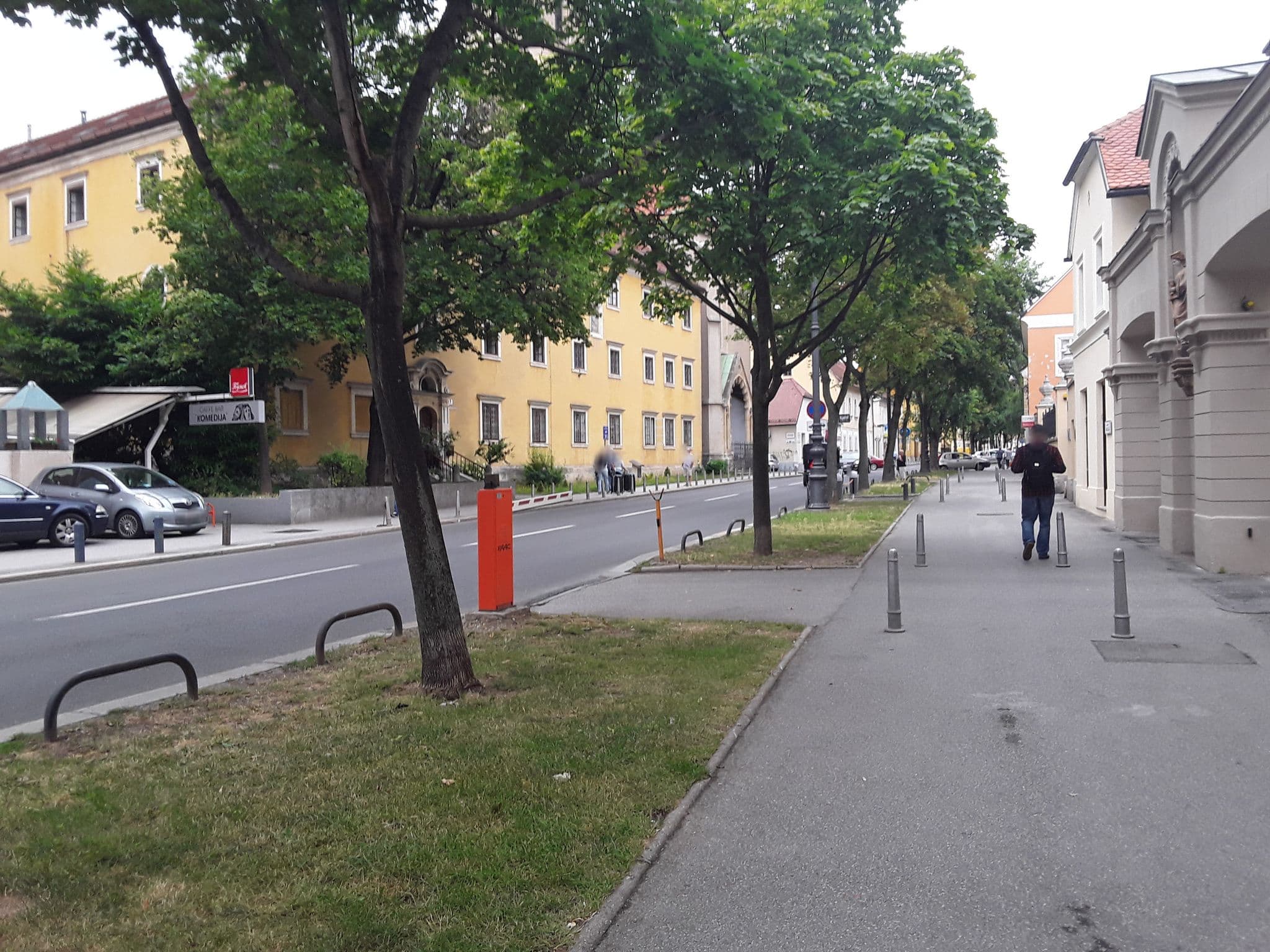 Street view near Grand Bells, Zagreb — © federica13 (CC BY-SA · Mapillary)