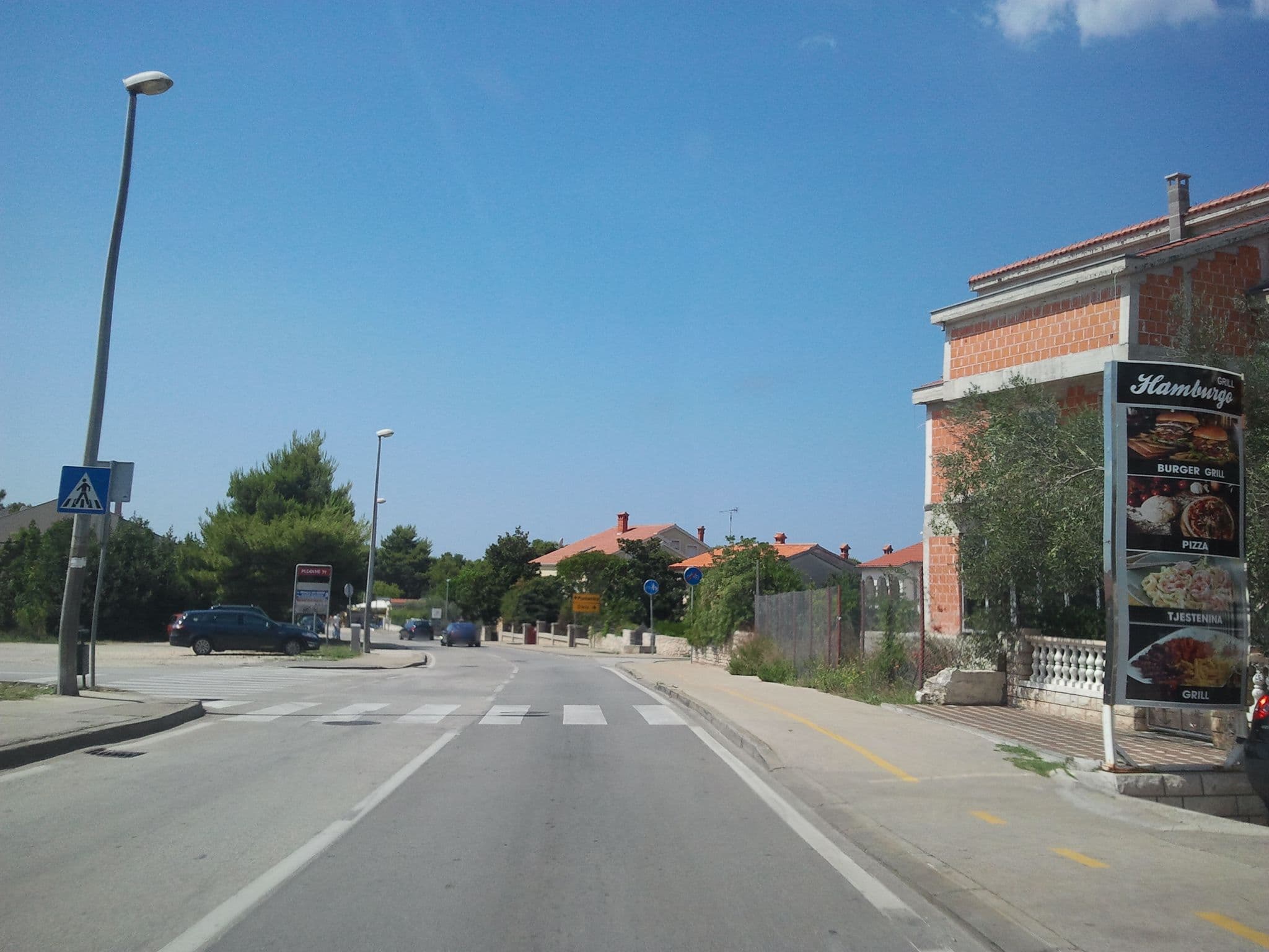 Street view near Villa Jadro, Zadar