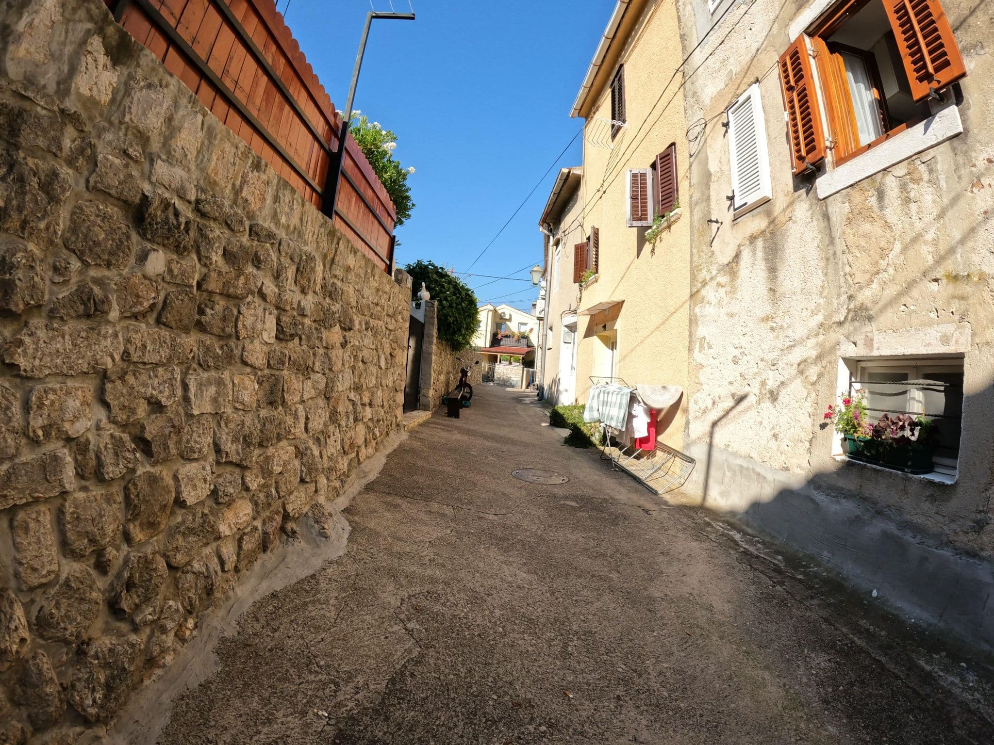 Street view near Julia Krk Apartment, Krk — © erias (CC BY-SA · Mapillary)