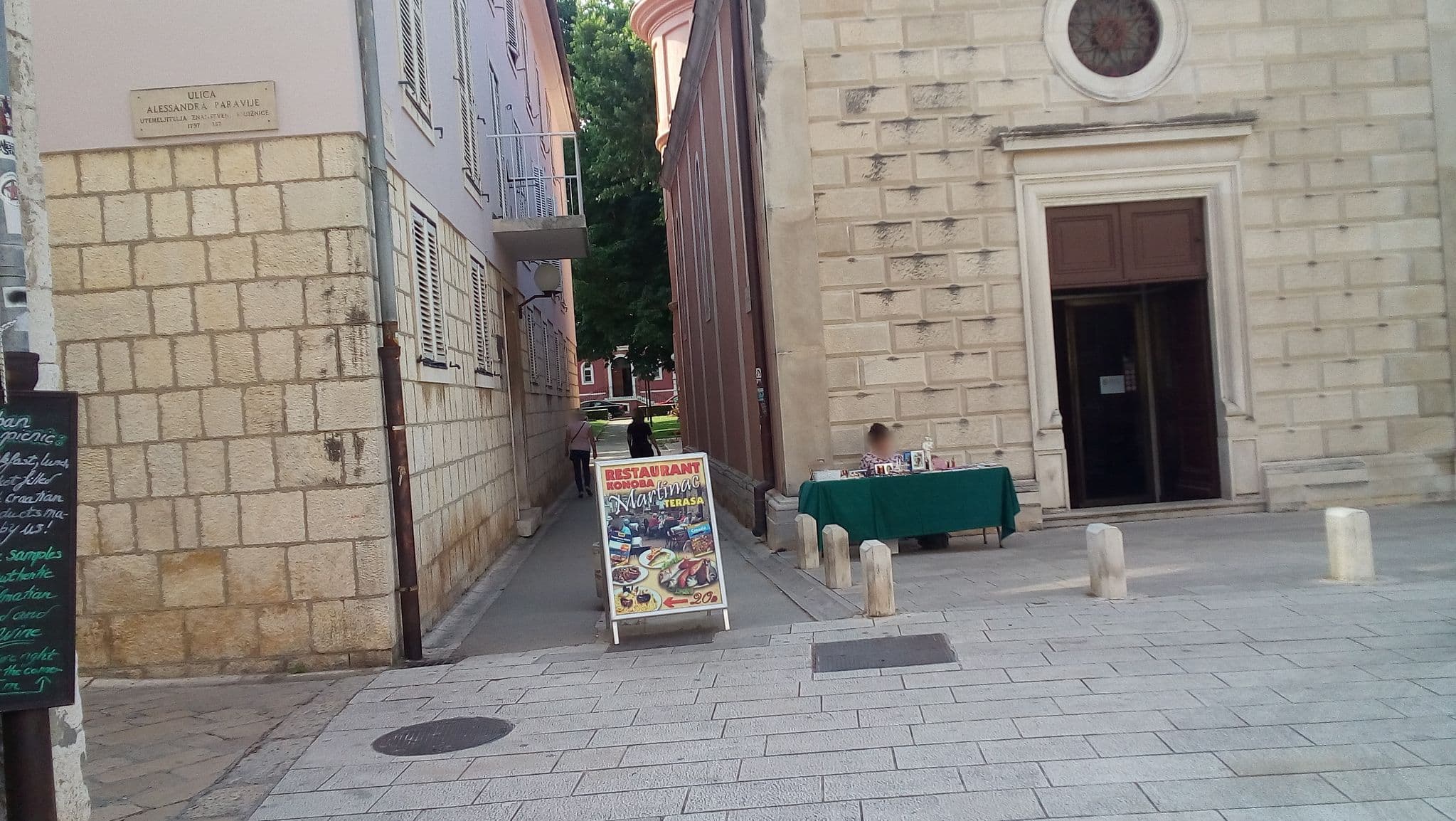 Street view near Kolega Guesthouse, Zadar