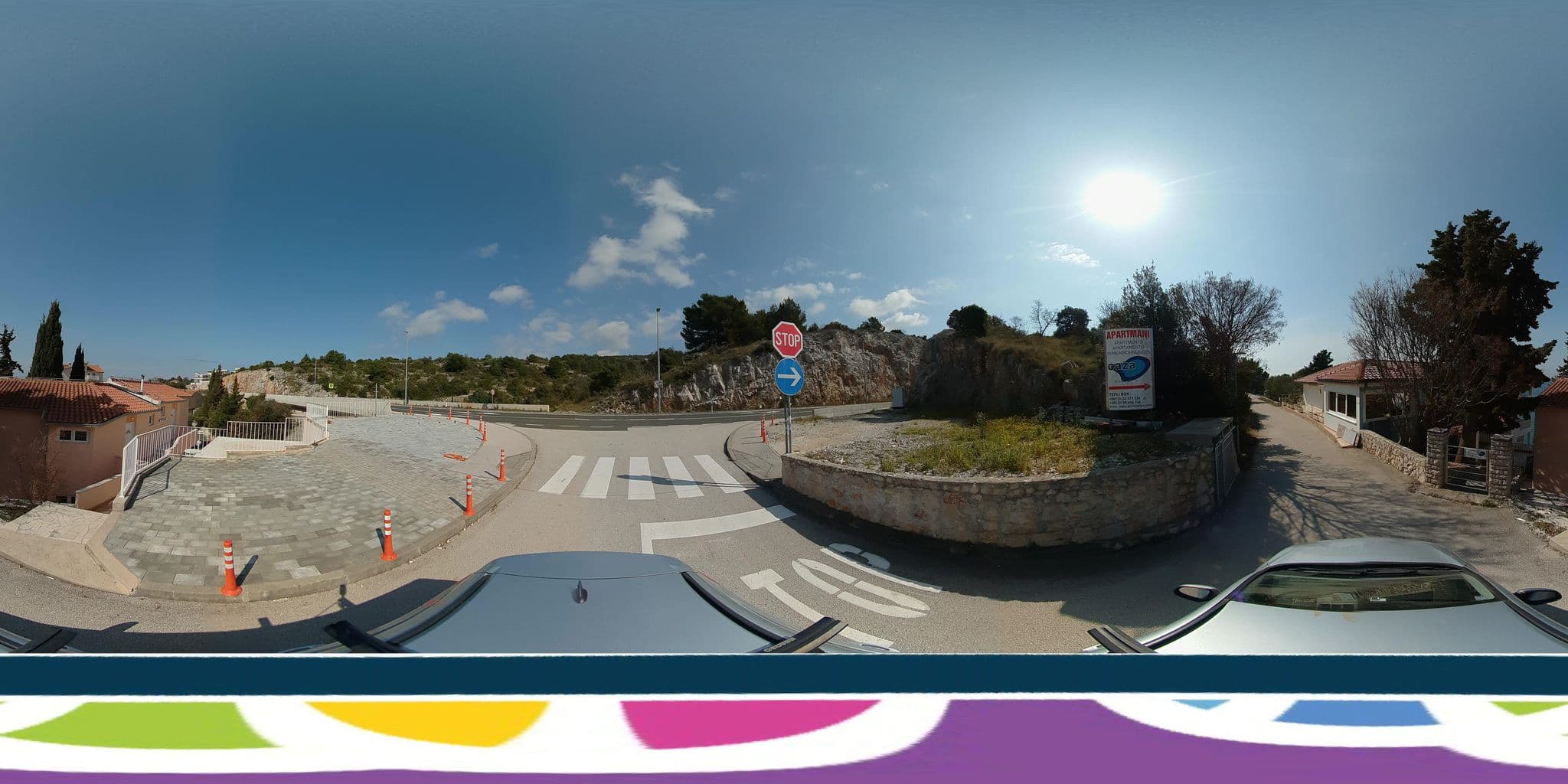Street view near Tepli Bok Jurić, Primošten — © SilvioBasic (CC BY-SA · Mapillary)