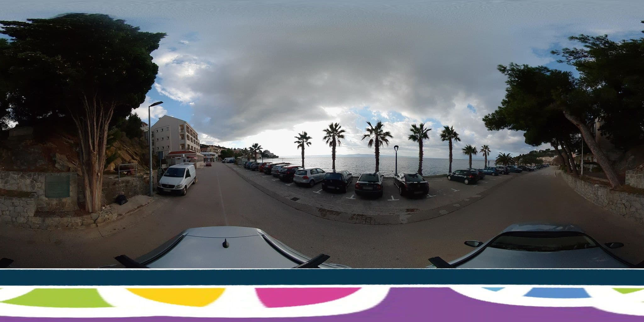 Street view near Villa David, Podgora — © SilvioBasic (CC BY-SA · Mapillary)