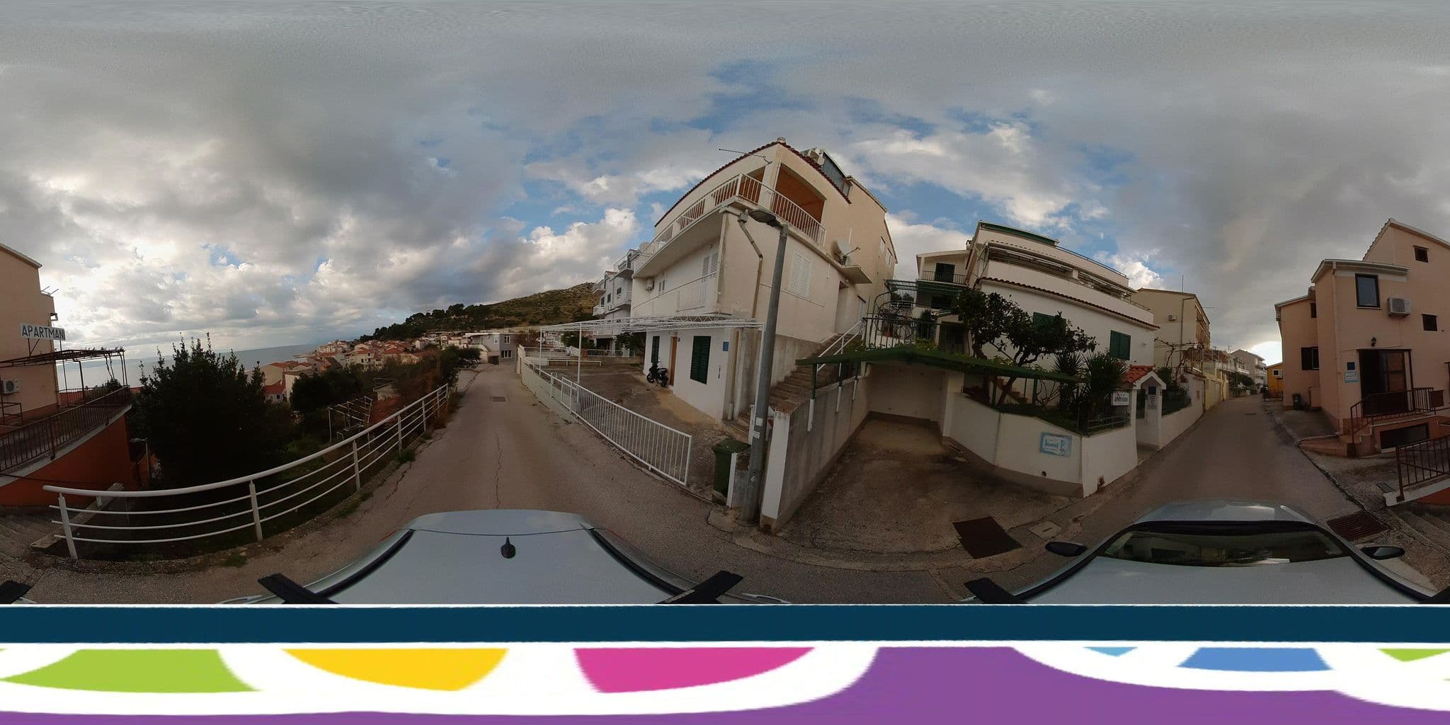 Street view near Villa Nedika, Podgora — © SilvioBasic (CC BY-SA · Mapillary)