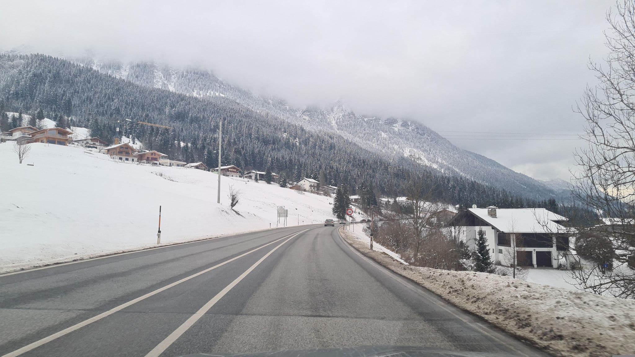 Street view near Pension Der Tiroler, Achenkirch — © dsmm (CC BY-SA · Mapillary)
