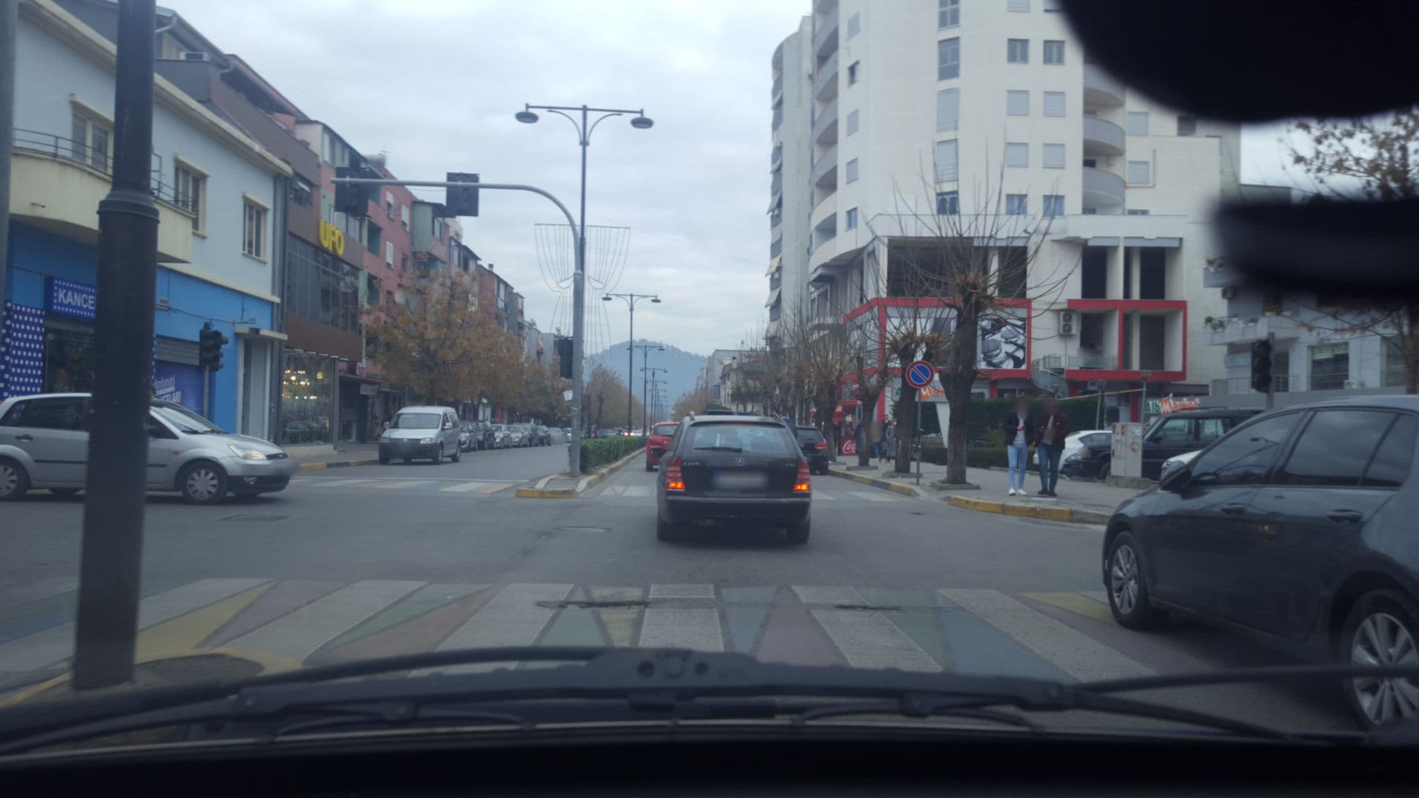 Street view near Monark, Elbasan — © denisju_osm (CC BY-SA · Mapillary)