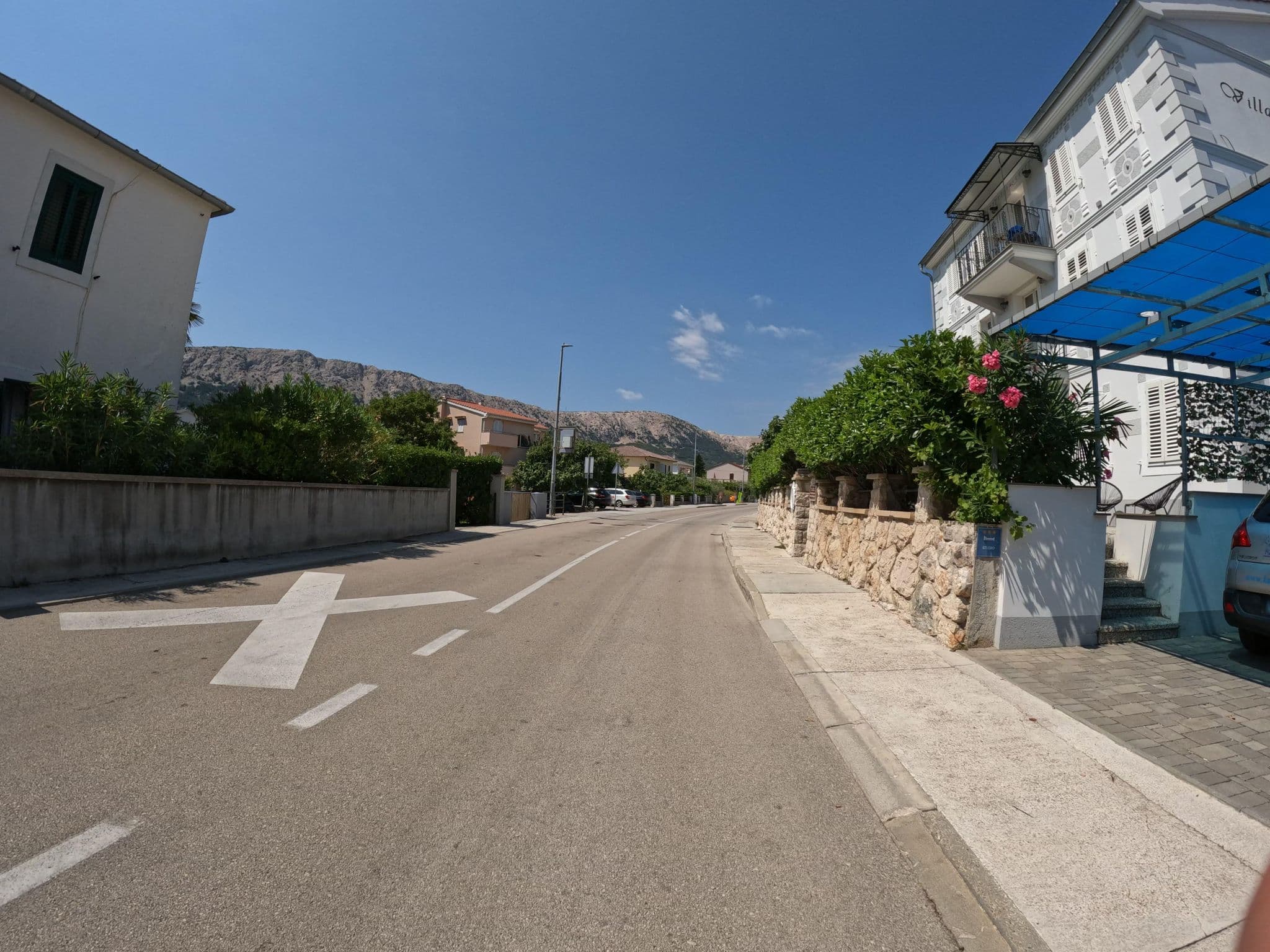 Street view near Villa Ivka Apartments, Punat — © erias (CC BY-SA · Mapillary)