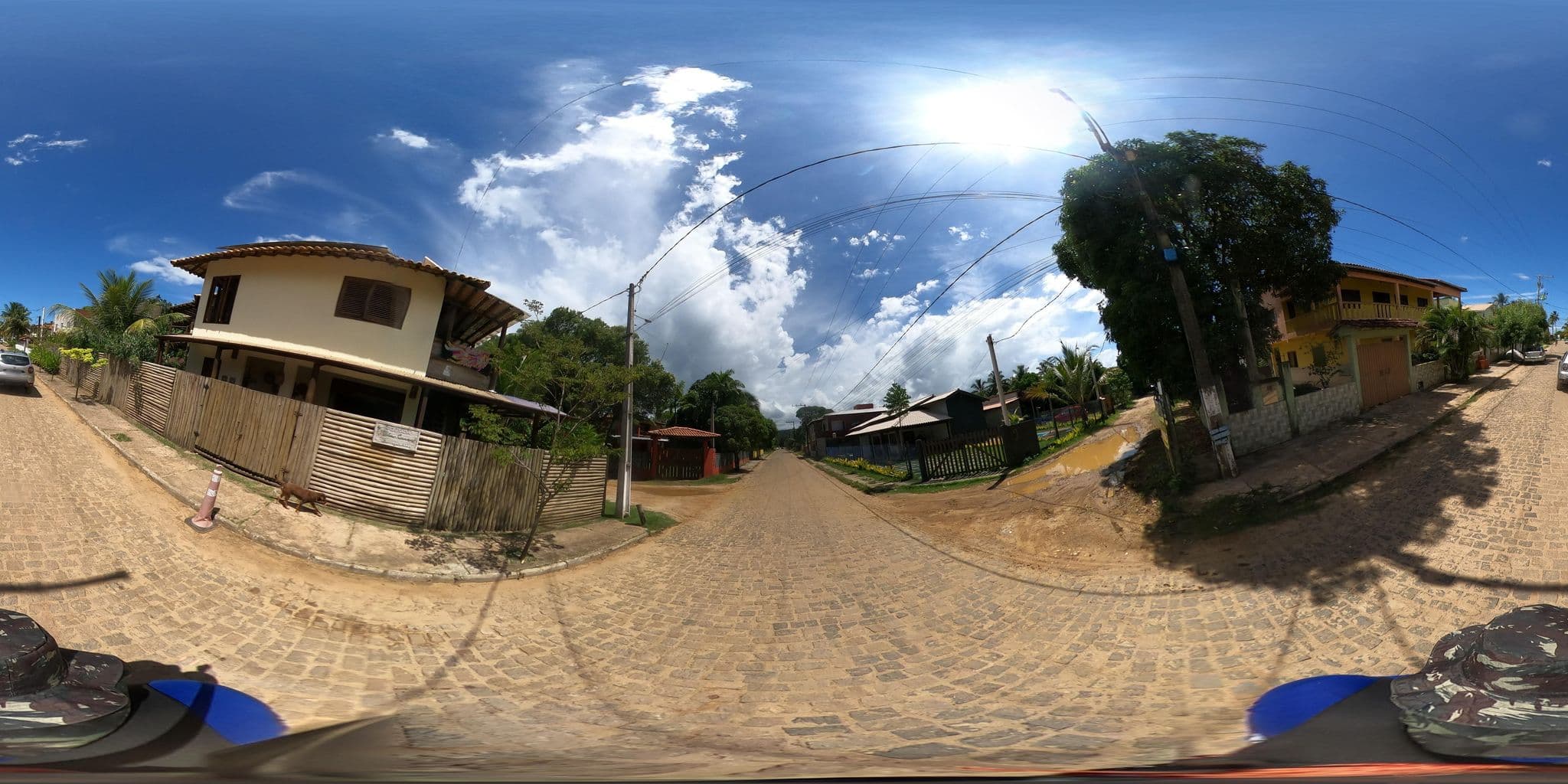 Street view near Vila Cacau, Itacaré — © mauriciomensura (CC BY-SA · Mapillary)