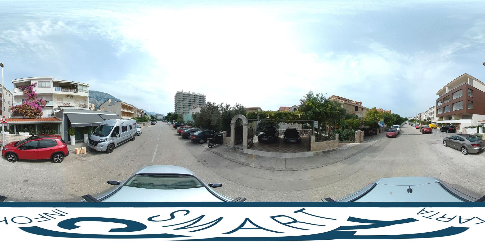 Street view near Cvjetni dvori, Makarska — © SilvioBasic (CC BY-SA · Mapillary)