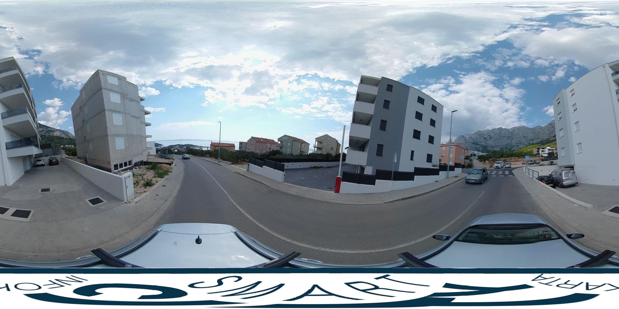 Street view near Villa Minkini, Makarska — © SilvioBasic (CC BY-SA · Mapillary)