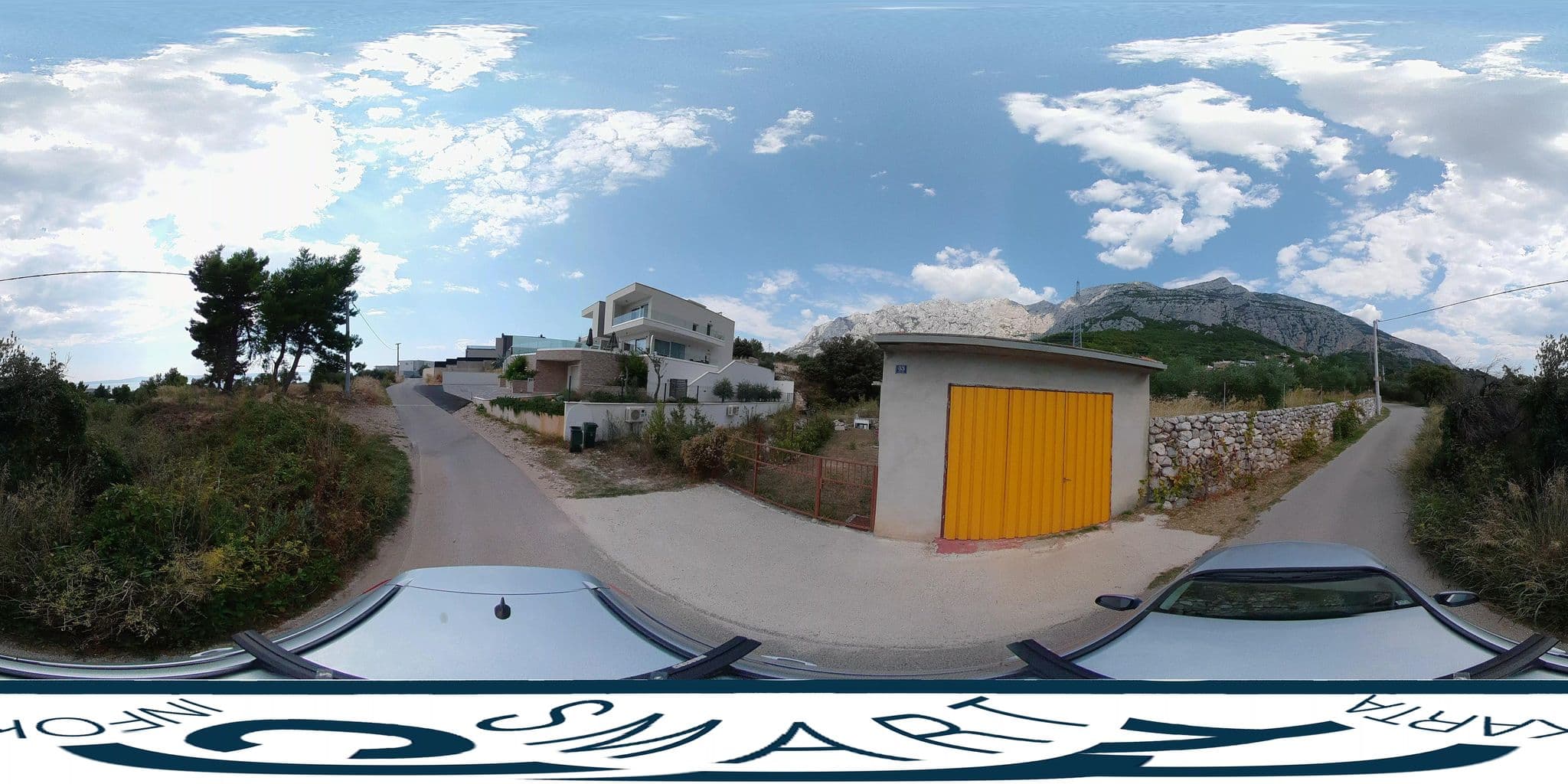Street view near Villa Milo, Makarska — © SilvioBasic (CC BY-SA · Mapillary)