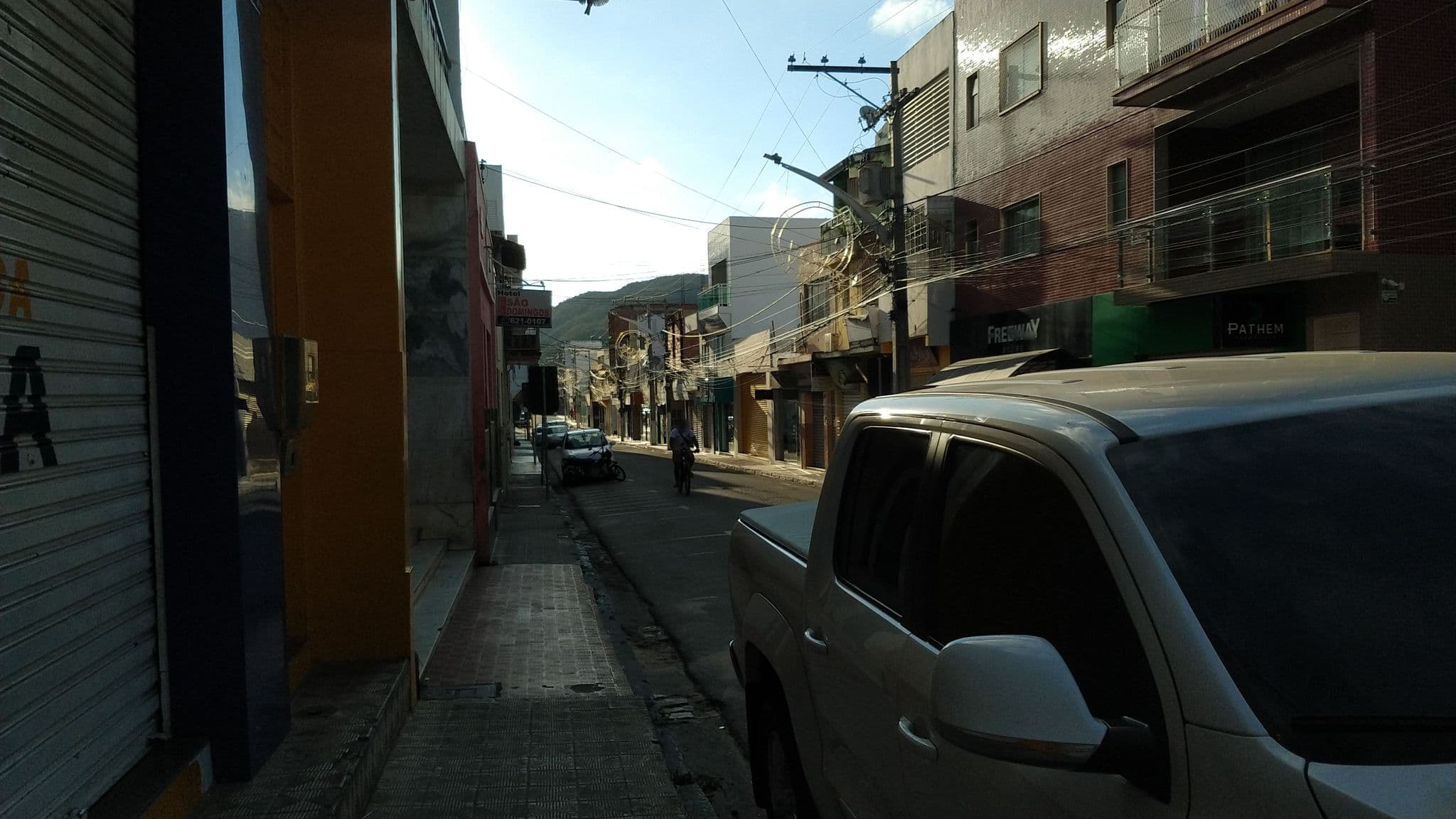 Street view near Pousada Triunfo, Jacobina — © eandrade59 (CC BY-SA · Mapillary)