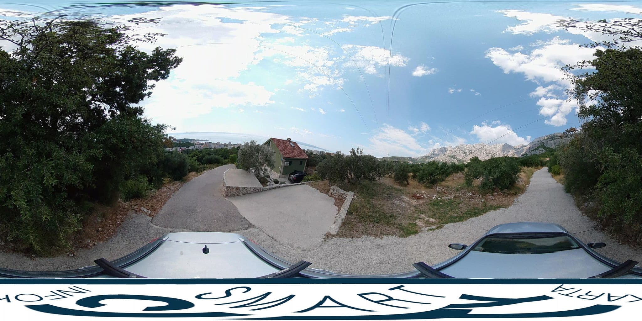 Street view near Villa Mendula, Makarska — © SilvioBasic (CC BY-SA · Mapillary)