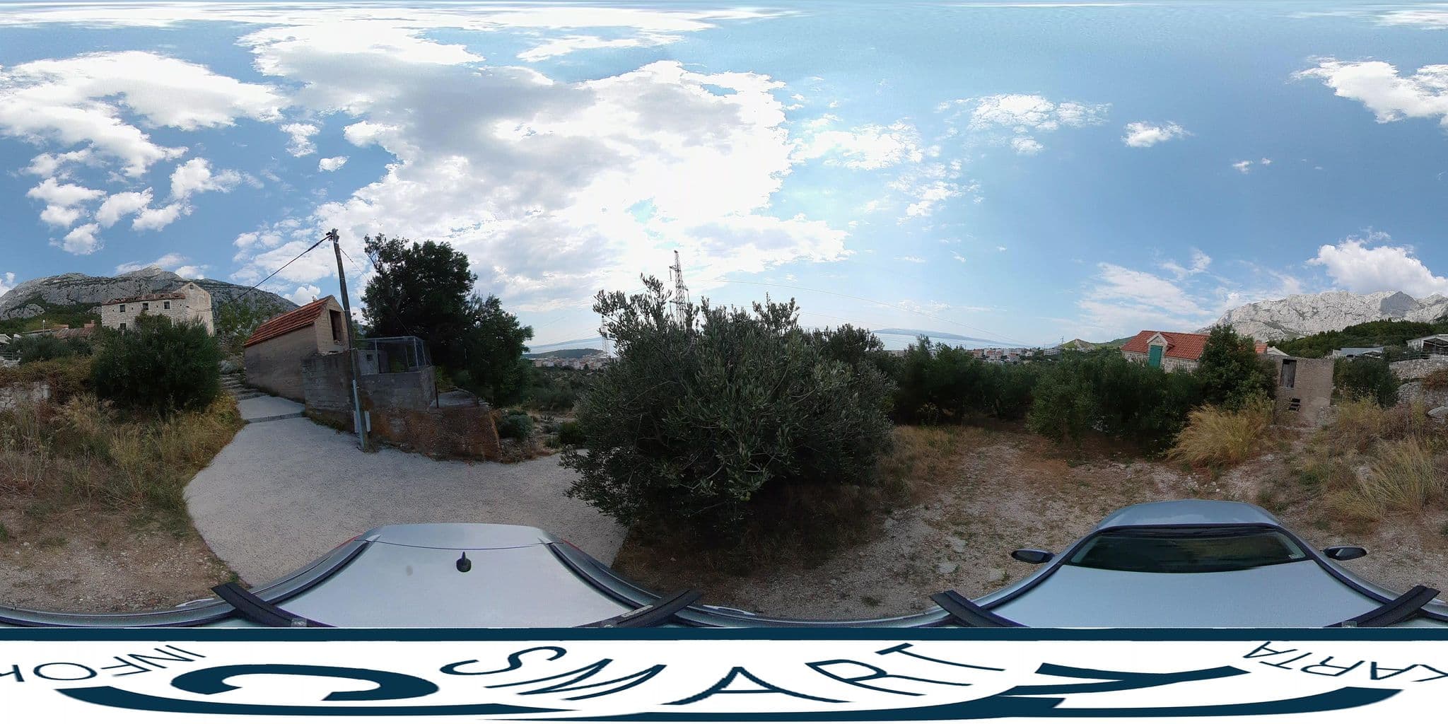 Street view near Villa Ela, Makarska — © SilvioBasic (CC BY-SA · Mapillary)