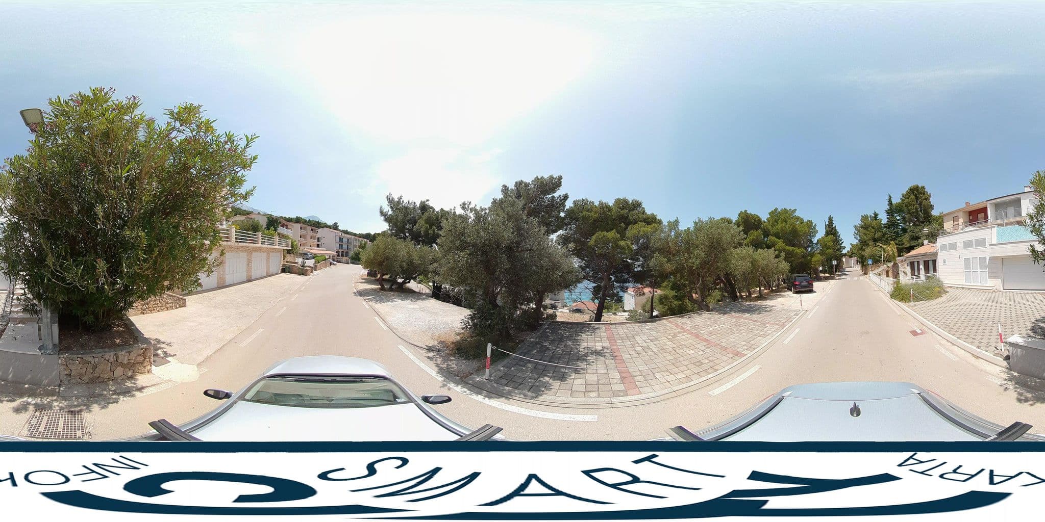 Street view near Villa Astra, Brela — © SilvioBasic (CC BY-SA · Mapillary)