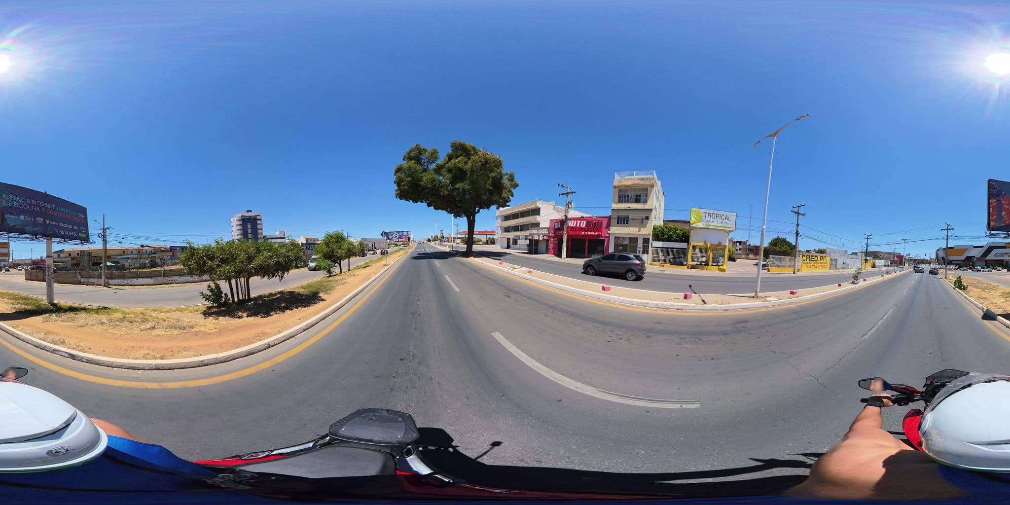 Street view near Primavera Park Hotel, Juazeiro — © Nahtanohj (CC BY-SA · Mapillary)
