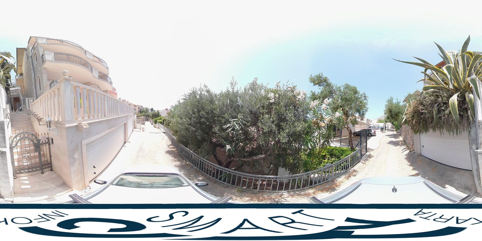 Street view near Villa Silva, Brela — © SilvioBasic (CC BY-SA · Mapillary)