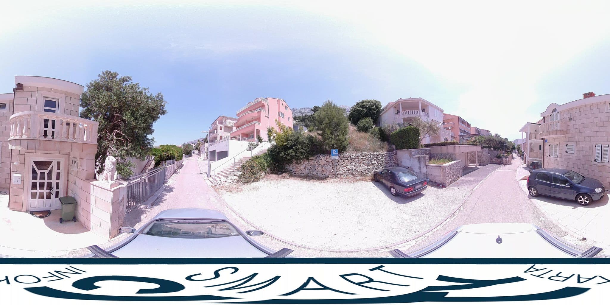 Street view near Vila Swiss, Brela — © SilvioBasic (CC BY-SA · Mapillary)