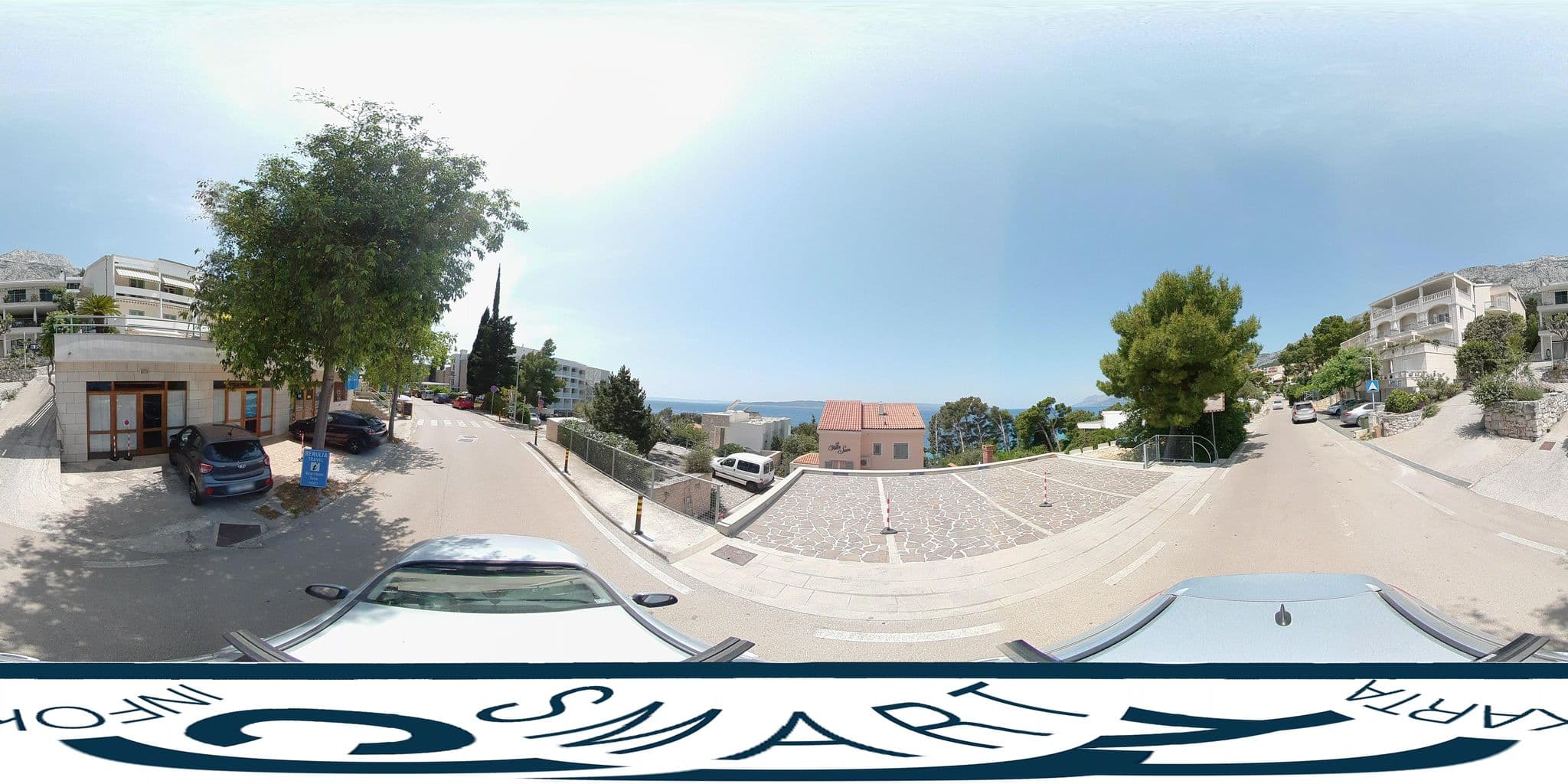 Street view near Villa San, Brela — © SilvioBasic (CC BY-SA · Mapillary)