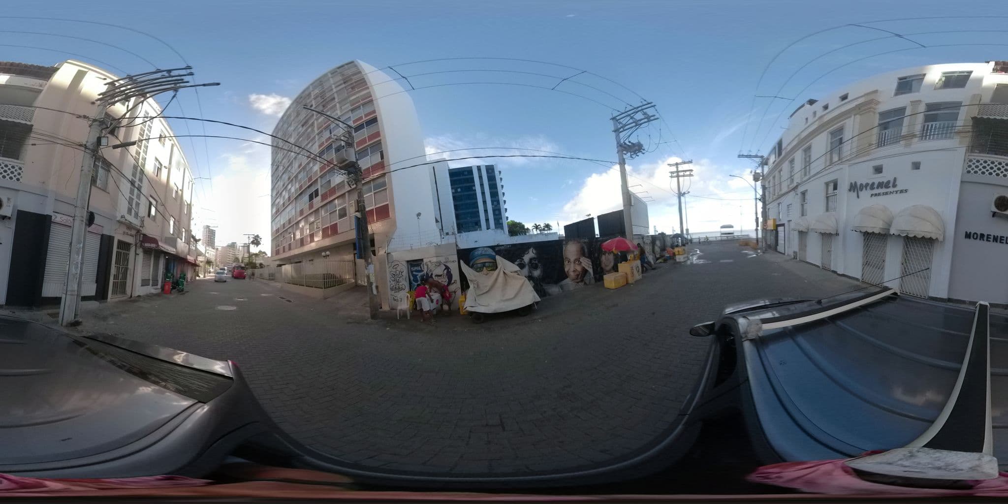 Street view near Casamarelo Hostel, Salvador — © gpgeocartolab (CC BY-SA · Mapillary)