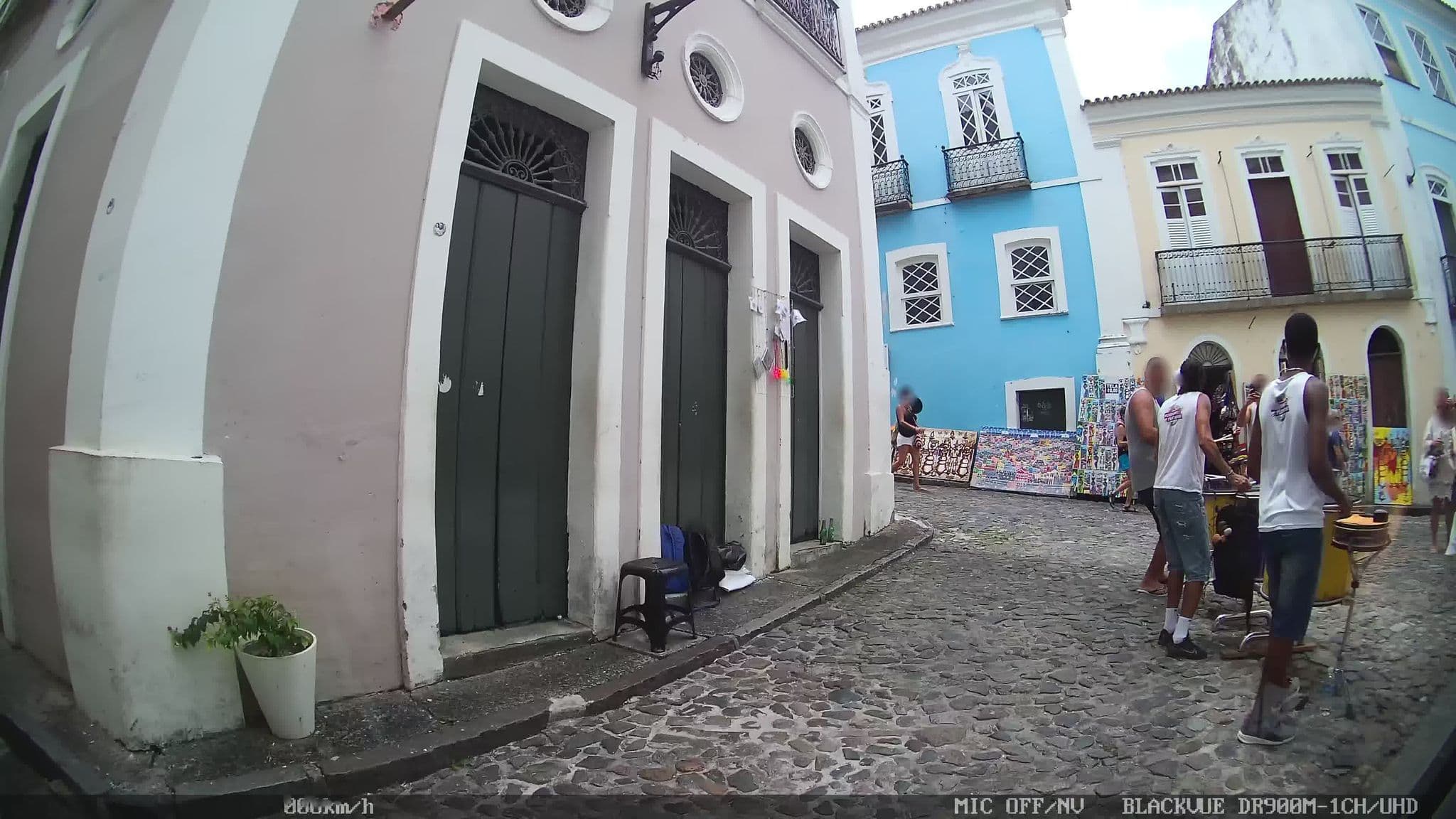 Street view near Pousada Aquarela do Brasil, Salvador — © kaart_2 (CC BY-SA · Mapillary)