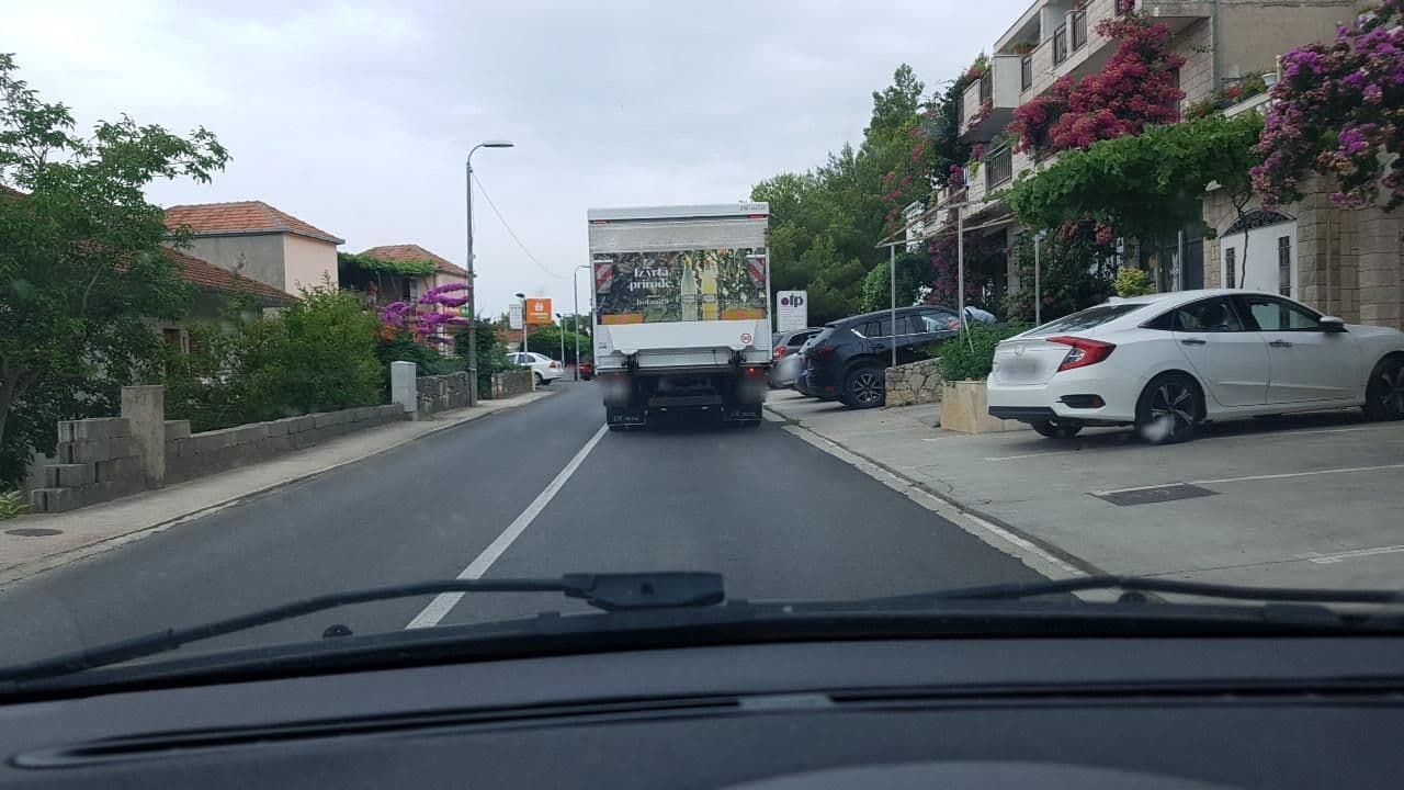 Street view near Apartmani Villa Sally, Orebić — © mik007 (CC BY-SA · Mapillary)