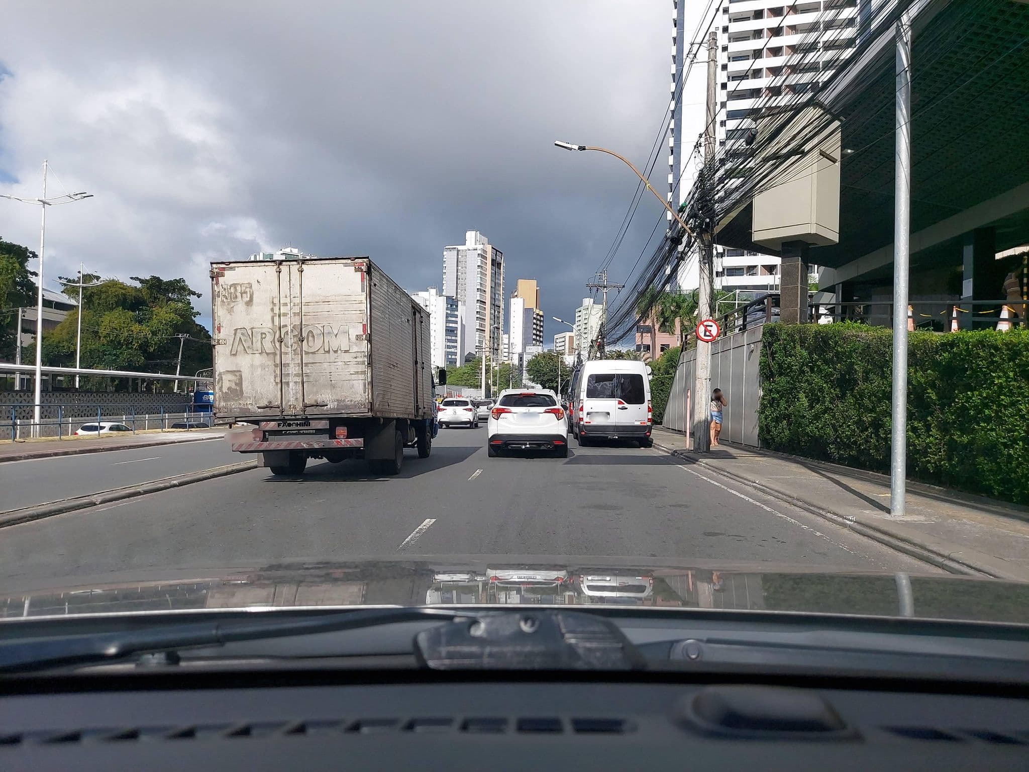 Street view near Fiesta Bahia Hotel, Salvador — © georgenqueiroz (CC BY-SA · Mapillary)