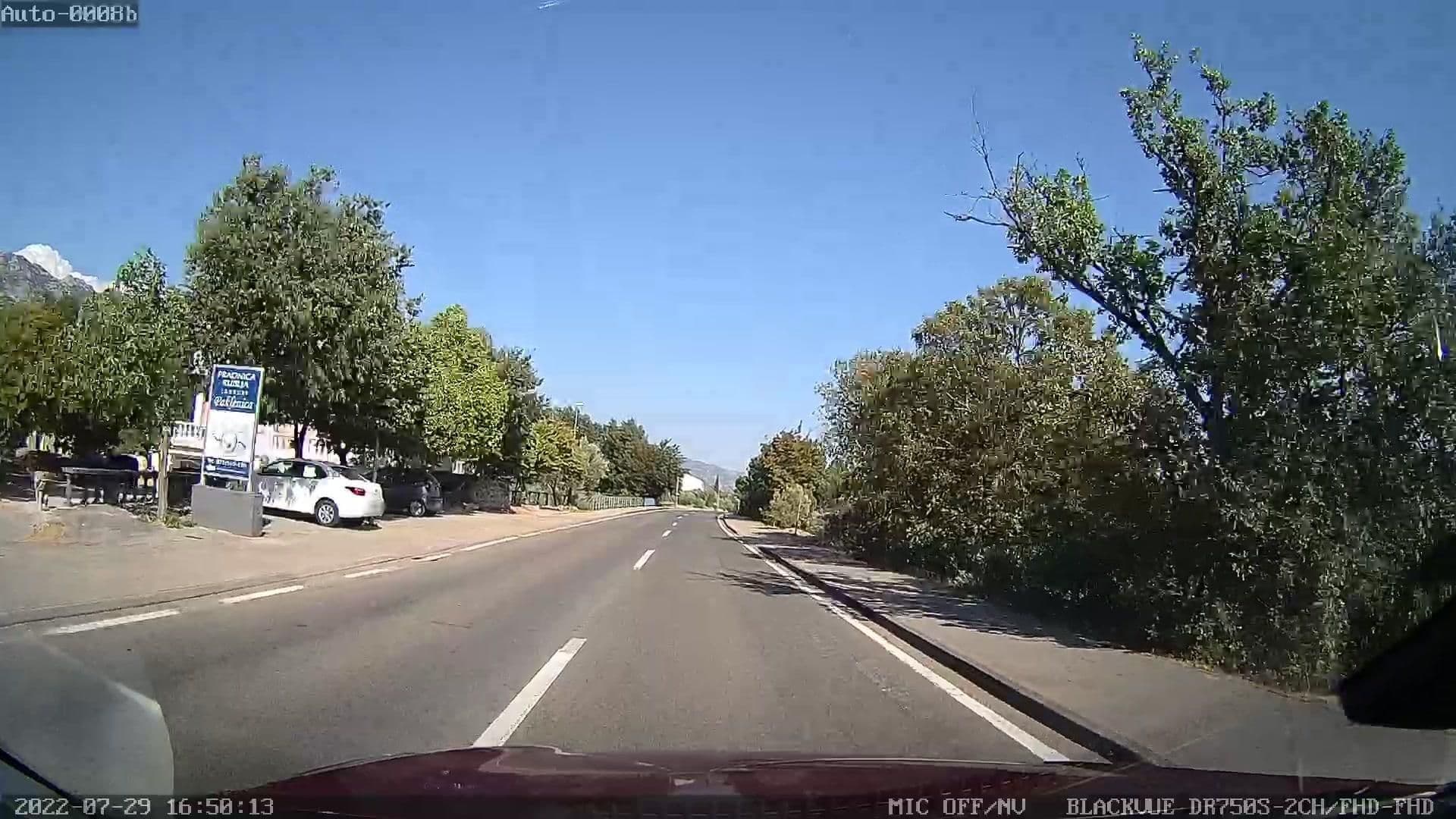 Street view near Camp Peko, Posedarje — © rdnnk (CC BY-SA · Mapillary)