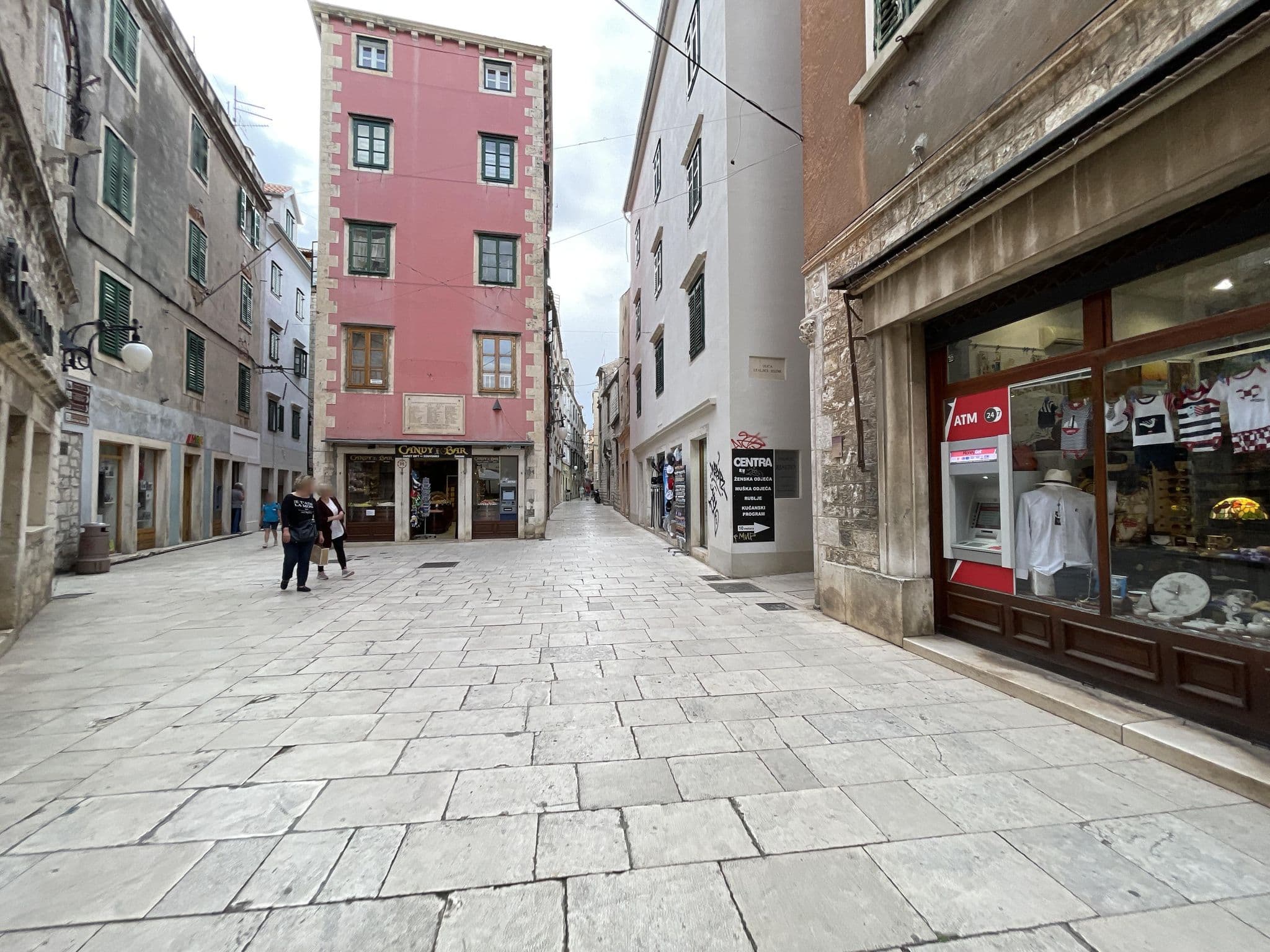Street view near Rialto Luxury Apartments, Šibenik — © filipb (CC BY-SA · Mapillary)