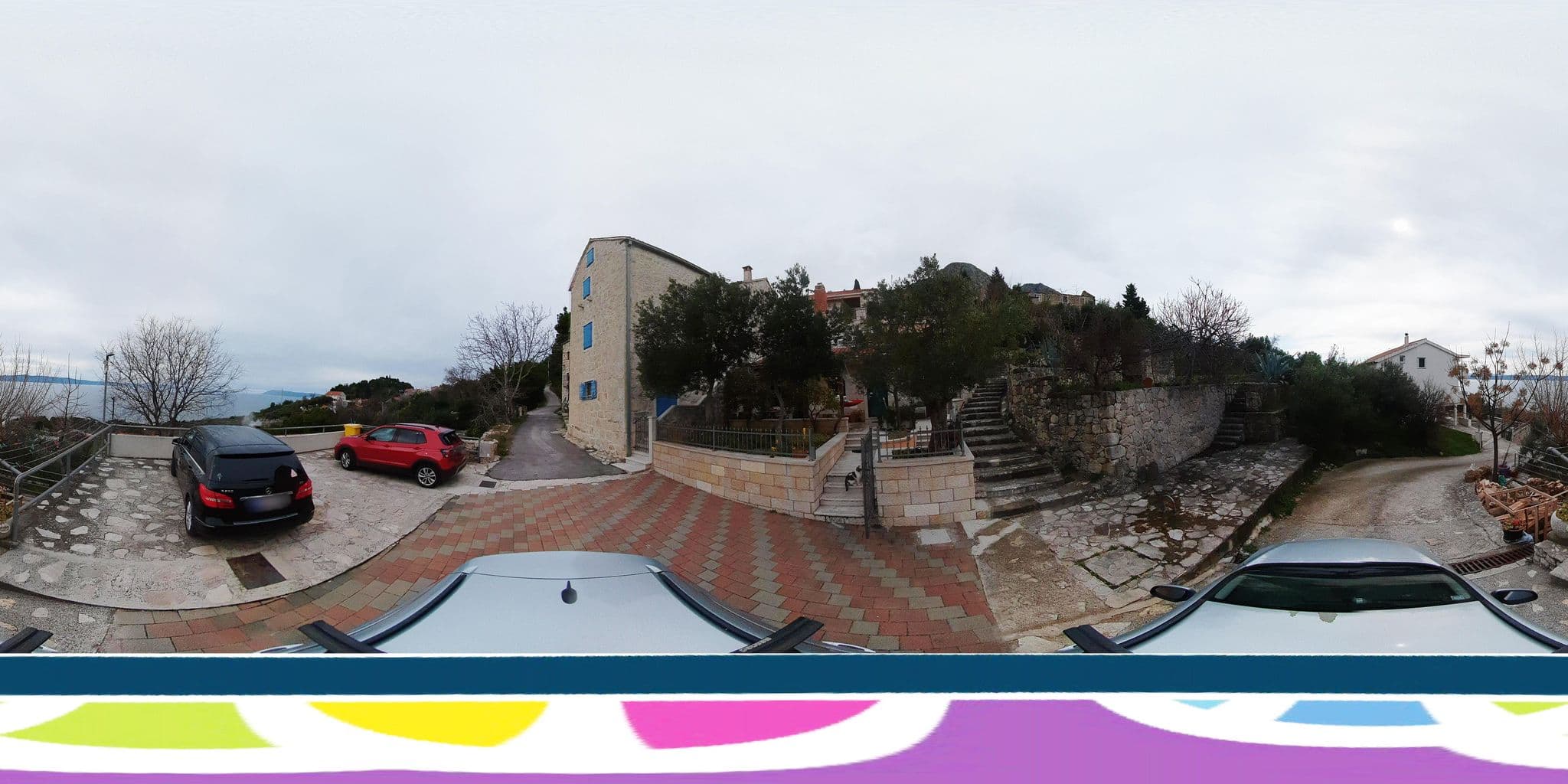 Street view near Villa Siesta, Podgora — © SilvioBasic (CC BY-SA · Mapillary)