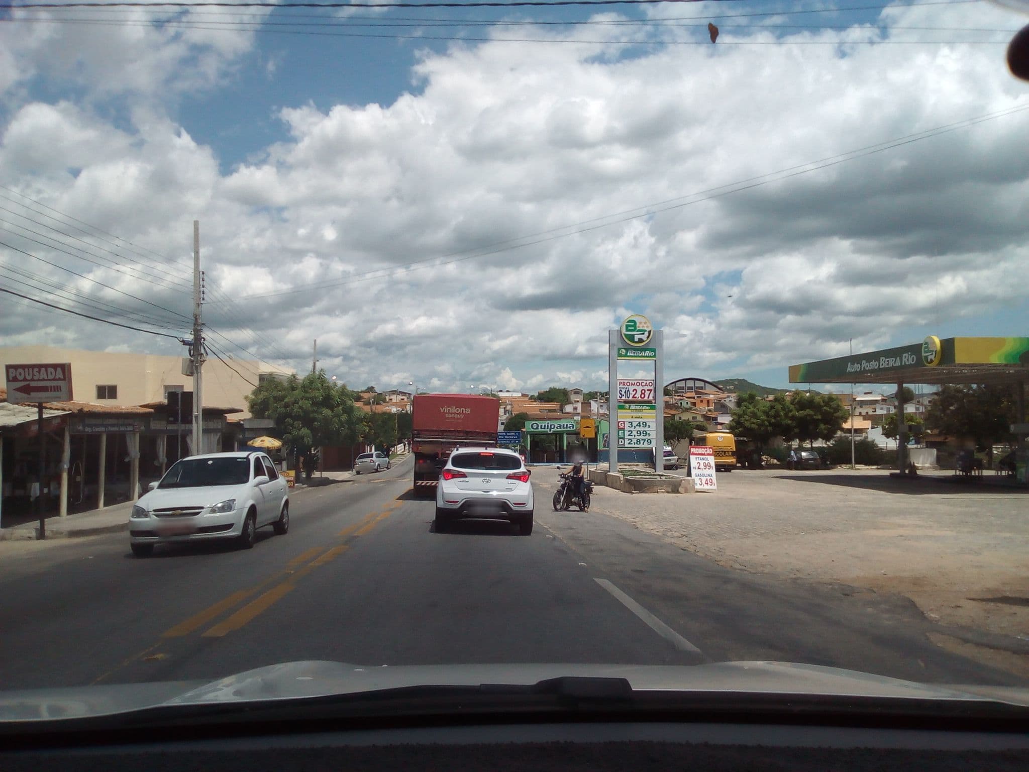 Street view near Pousada Sabugy, São José do Sabugi — © fredporto (CC BY-SA · Mapillary)
