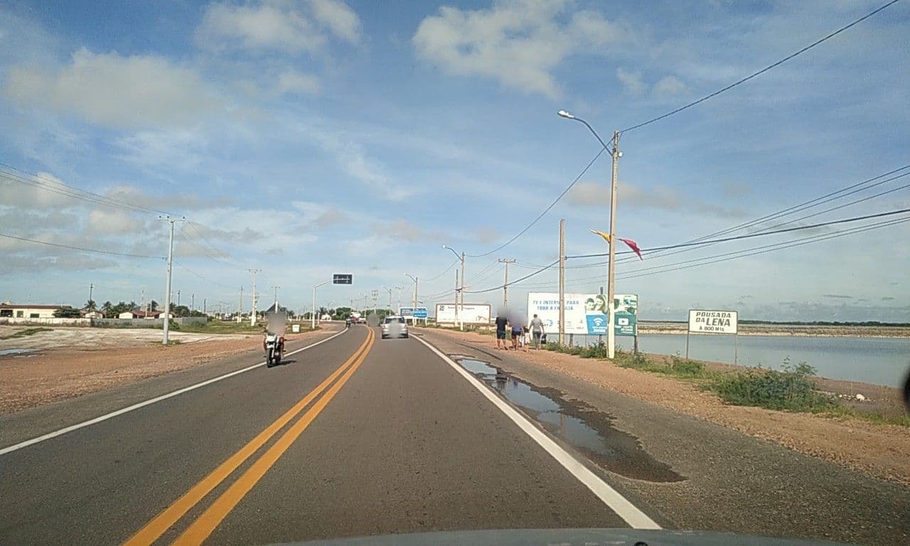 Street view near Hotel Costa do Atlântico, Areia Branca — © paulojosefs (CC BY-SA · Mapillary)