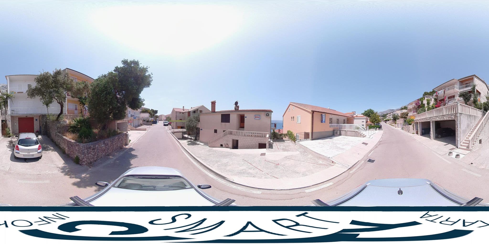 Street view near Appartements Ivan Ledic, Brela — © SilvioBasic (CC BY-SA · Mapillary)