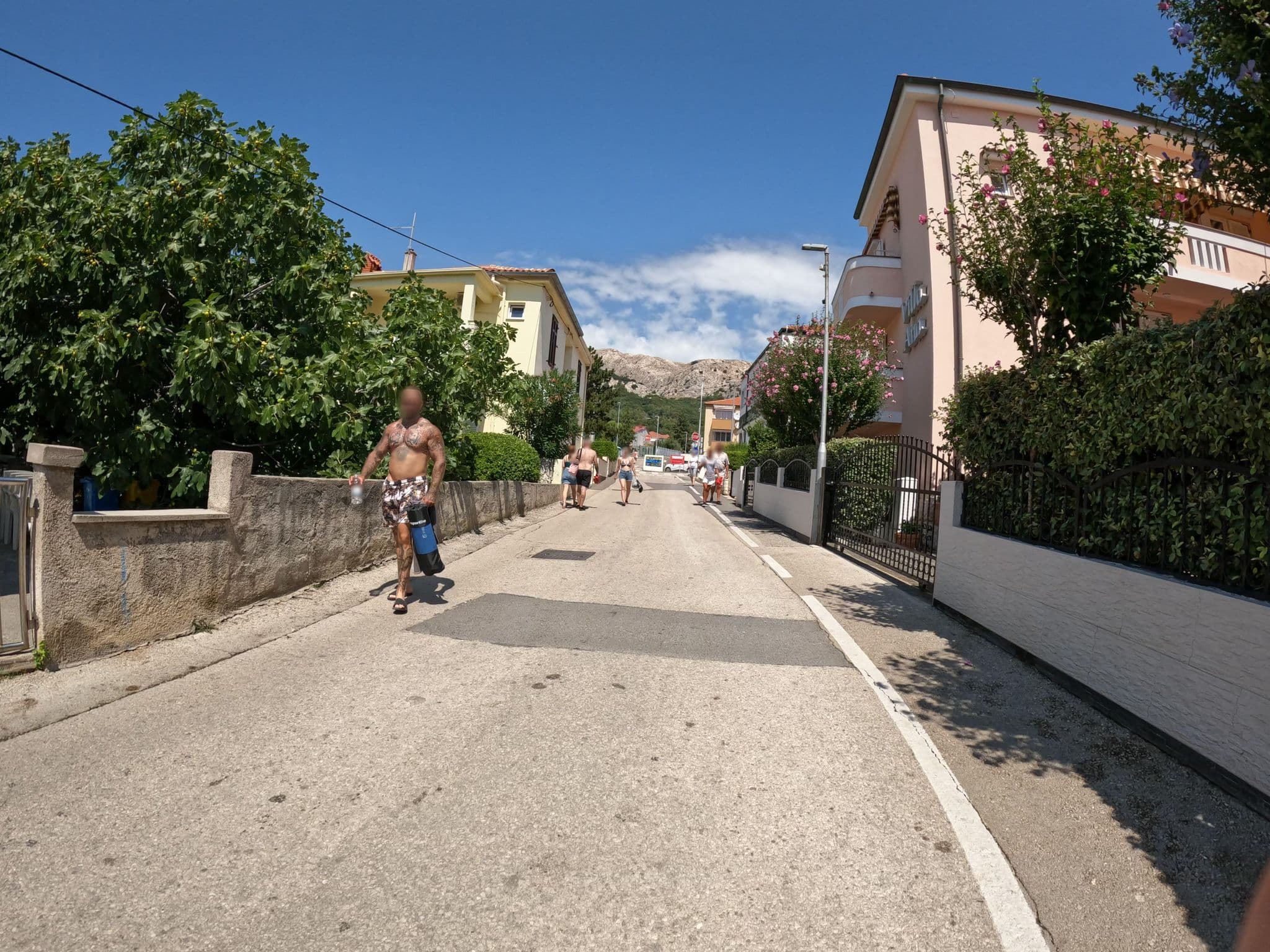 Street view near Villa Eda, Punat — © erias (CC BY-SA · Mapillary)
