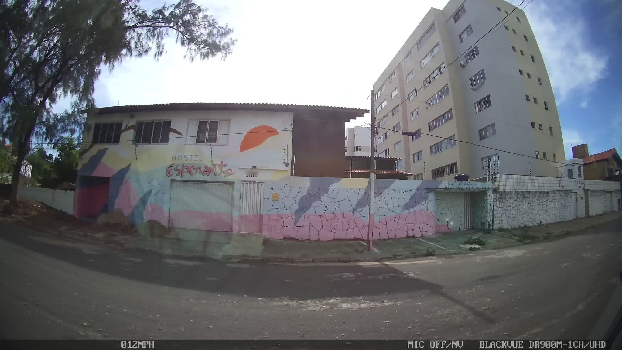 Street view near Hostel Esperanto, Fortaleza — © kaart_1 (CC BY-SA · Mapillary)