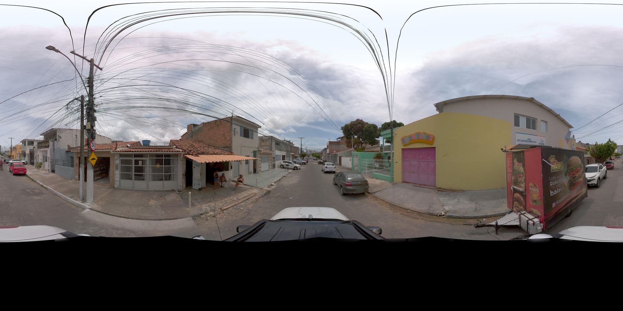 Street view near Hostel Da Paz, Maceió — © viniciusmap (CC BY-SA · Mapillary)