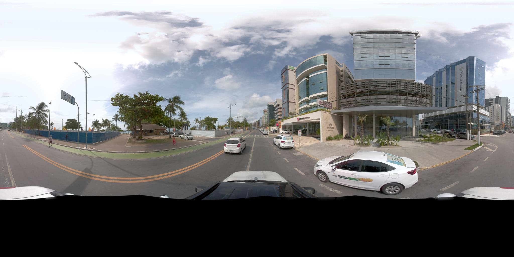 Street view near Radisson Hotel Maceio, Maceió — © viniciusmap (CC BY-SA · Mapillary)