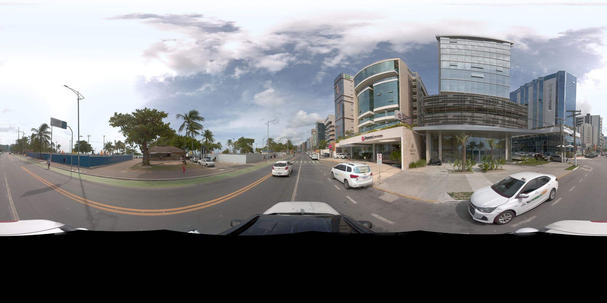 Street view near Brisa Suítes Hotel, Maceió — © viniciusmap (CC BY-SA · Mapillary)