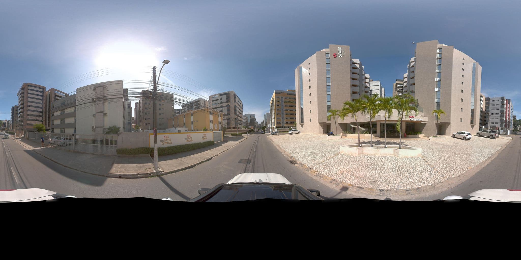 Street view near San Marino Suite Hotel, Maceió — © viniciusmap (CC BY-SA · Mapillary)