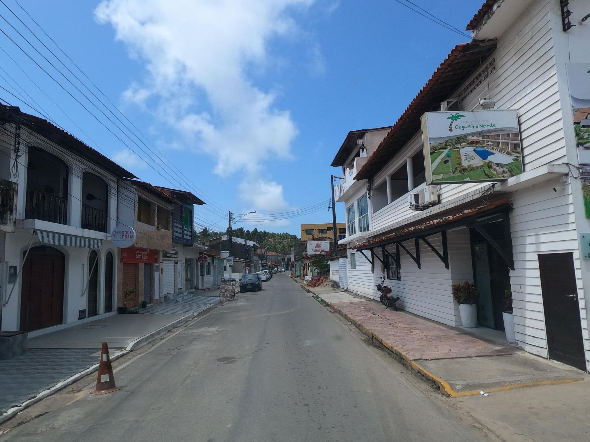 Street view near Pousada Estrela do Mar, Japaratinga — © MuitoAlemdasFronteiras (CC BY-SA · Mapillary)