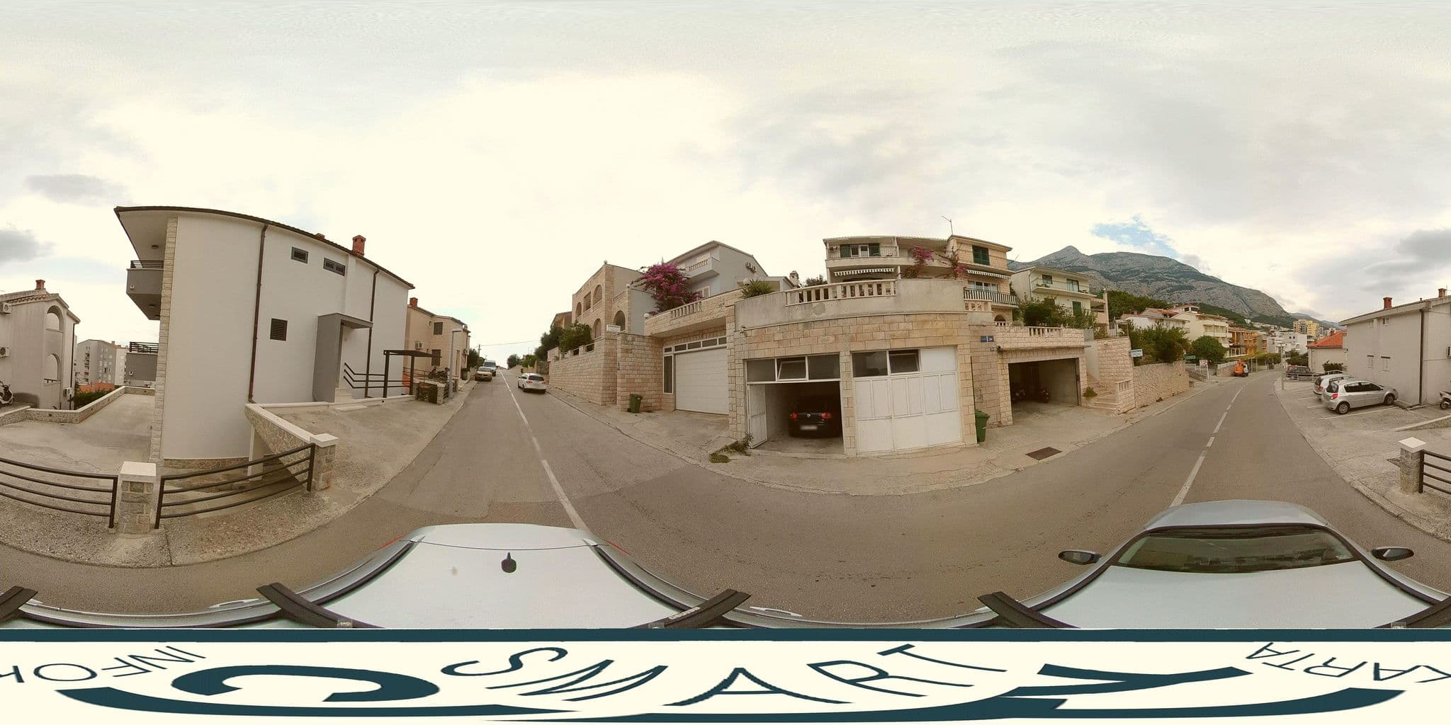 Street view near Apartmani Tonkita, Makarska — © SilvioBasic (CC BY-SA · Mapillary)