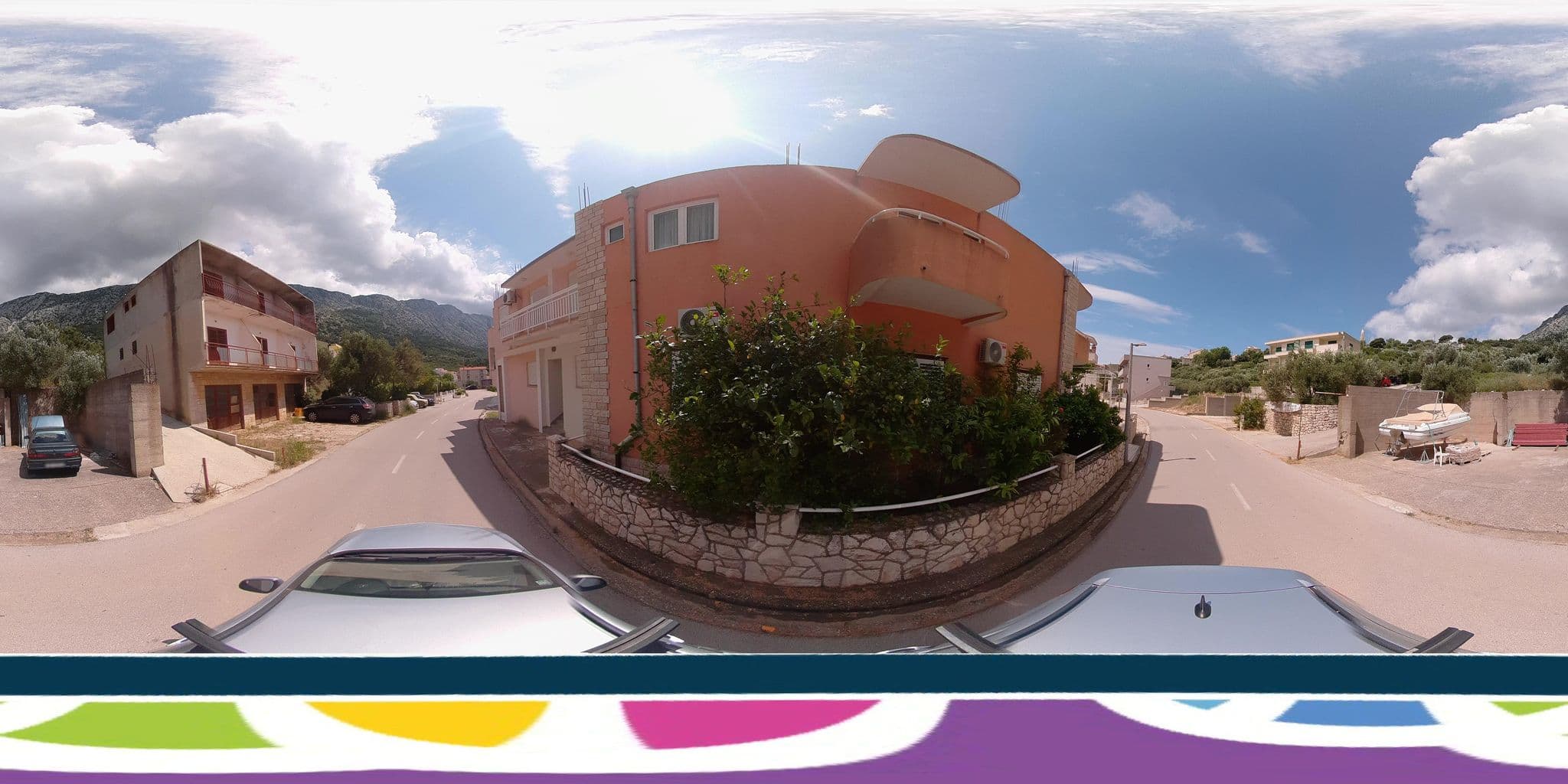 Street view near Sobe Apartmani, Podgora — © SilvioBasic (CC BY-SA · Mapillary)