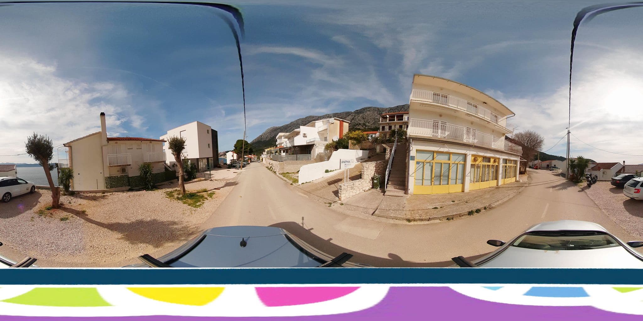 Street view near Villa Bajna, Podgora — © SilvioBasic (CC BY-SA · Mapillary)