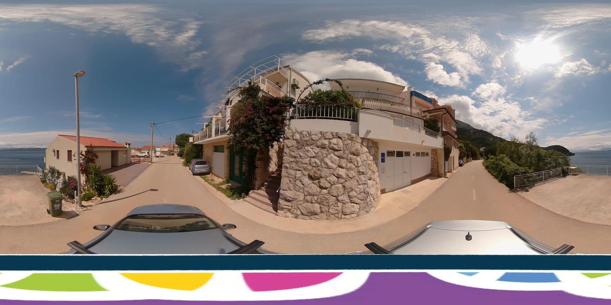 Street view near Apartmani Milisic, Podgora — © SilvioBasic (CC BY-SA · Mapillary)