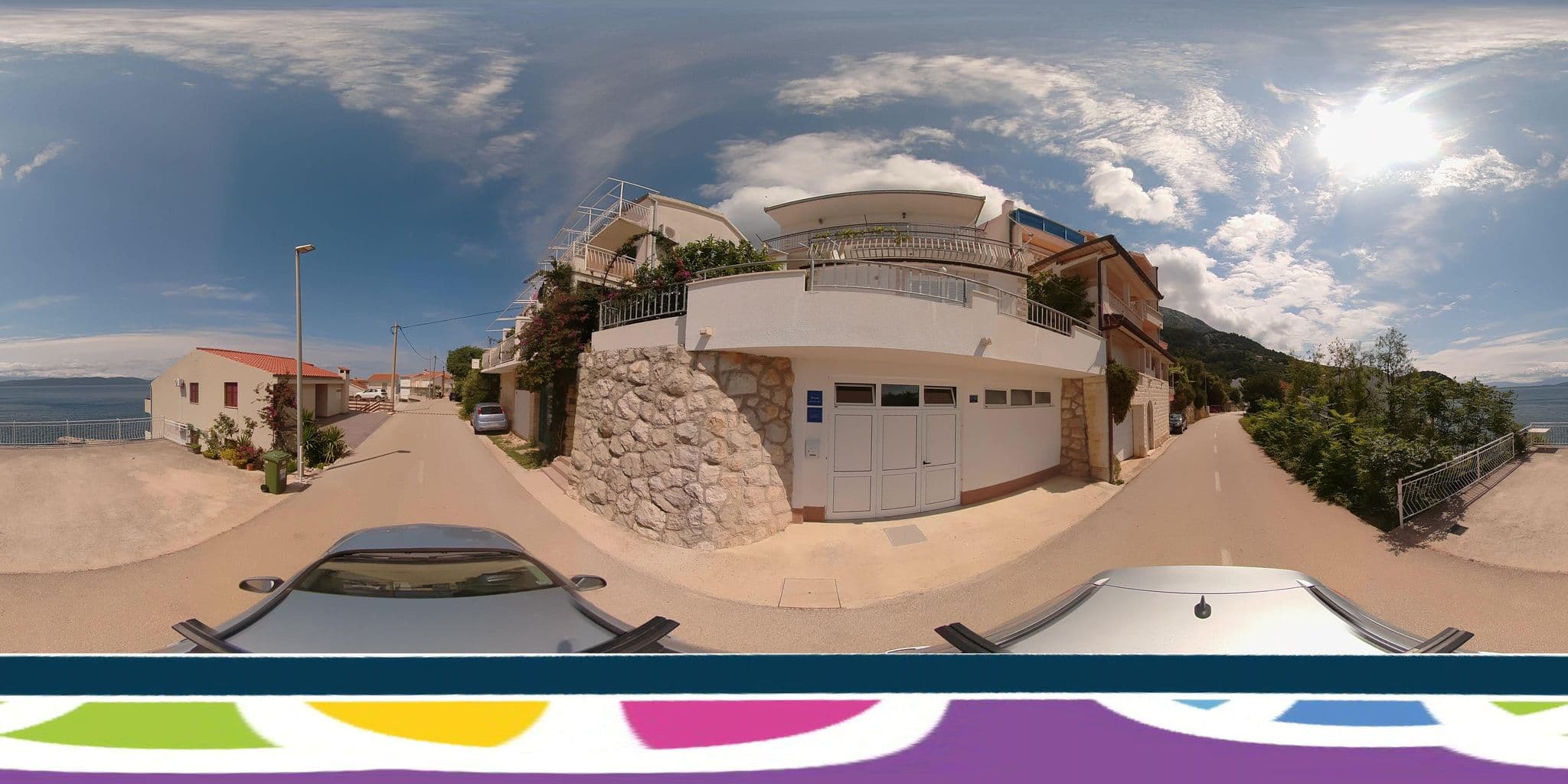 Street view near Apartmani Jovanović, Podgora — © SilvioBasic (CC BY-SA · Mapillary)