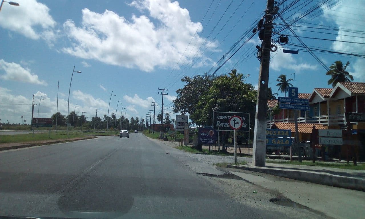 Street view near Por do Sol Suites, Ipojuca — © fredporto (CC BY-SA · Mapillary)