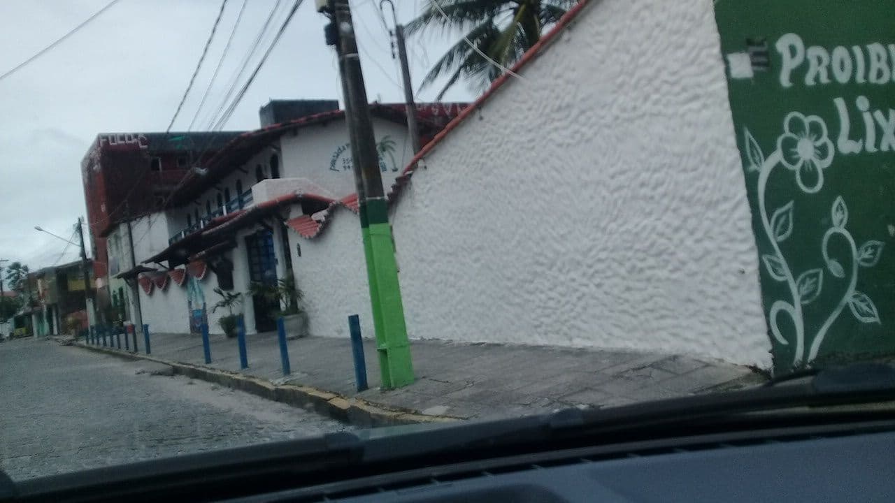 Street view near Pousada Ruinas de Itamaracá, Ilha de Itamaracá — © raphaelmirc (CC BY-SA · Mapillary)