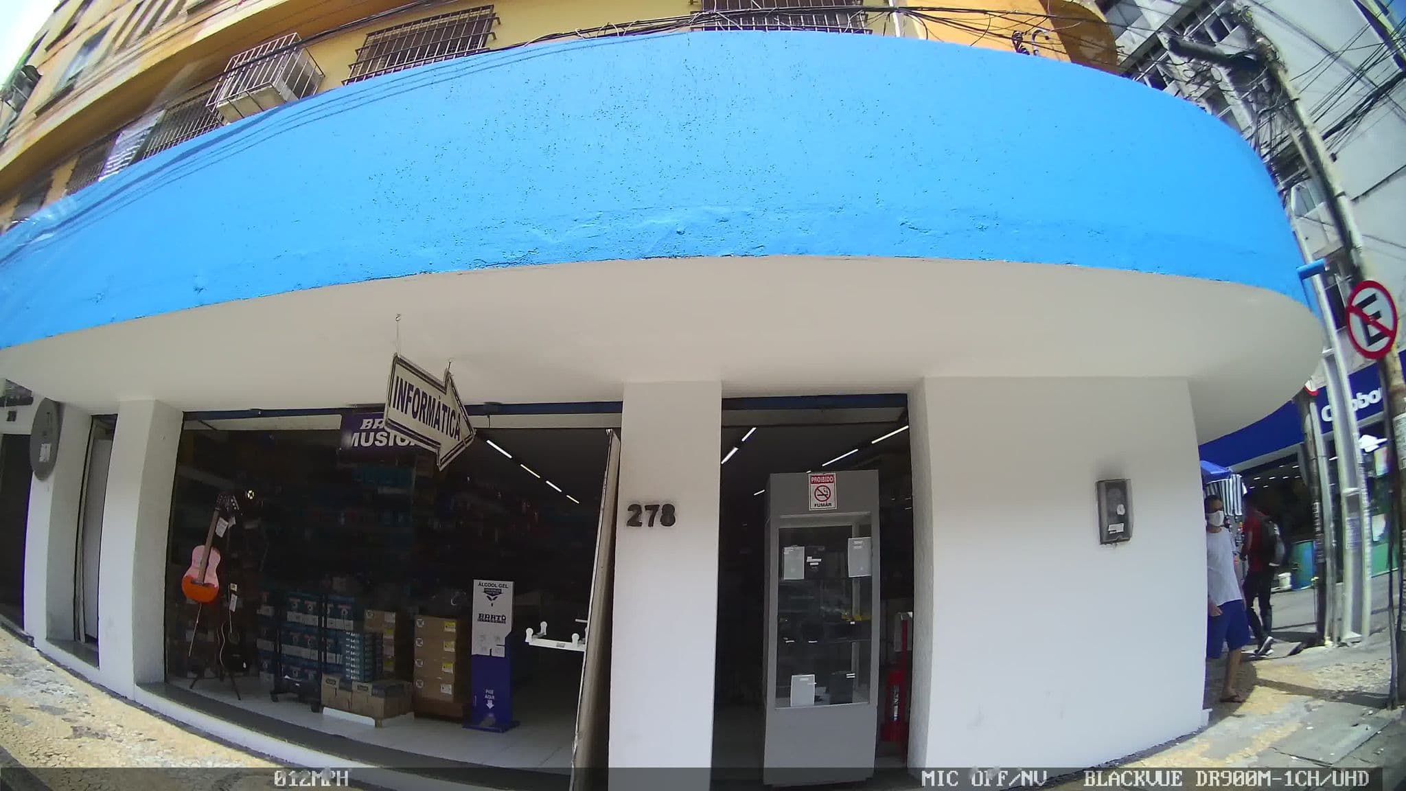 Street view near Hospedaria Concordia, Recife — © kaart_4 (CC BY-SA · Mapillary)