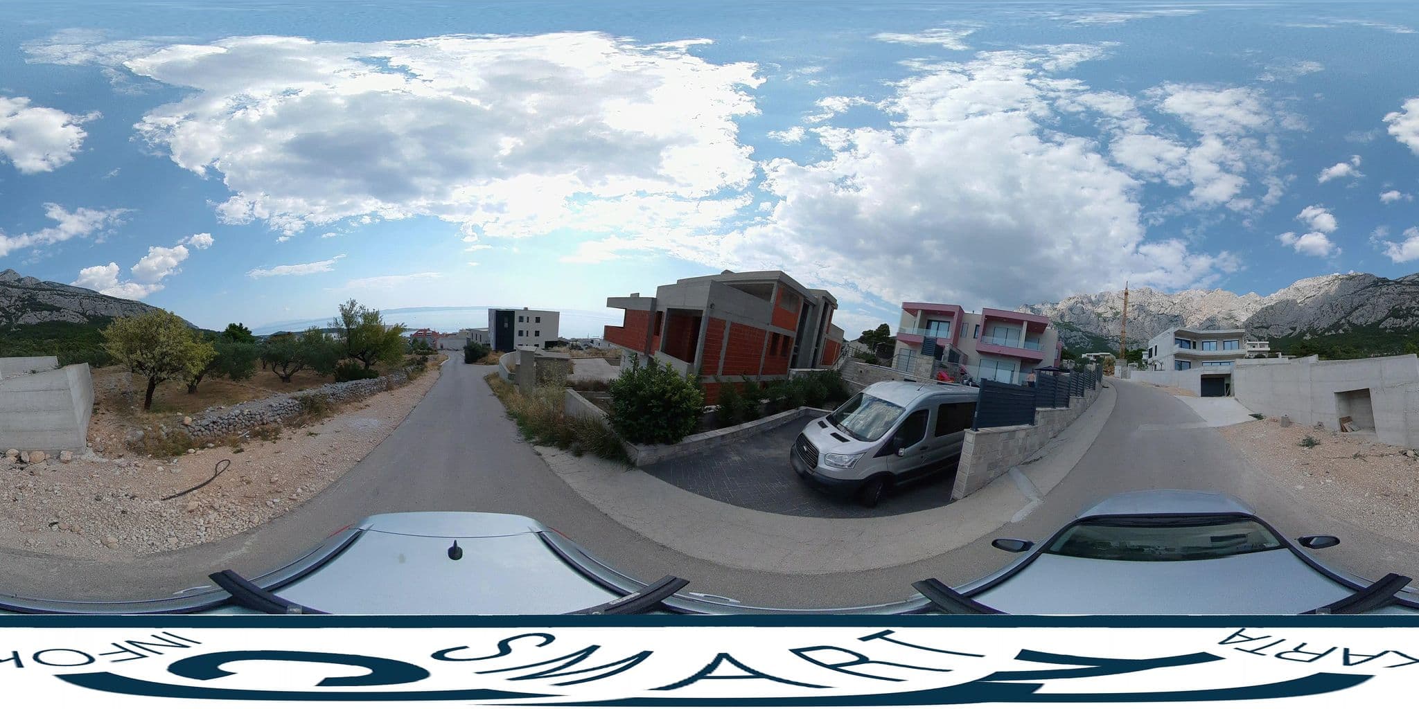 Street view near Villa Harmony, Makarska — © SilvioBasic (CC BY-SA · Mapillary)